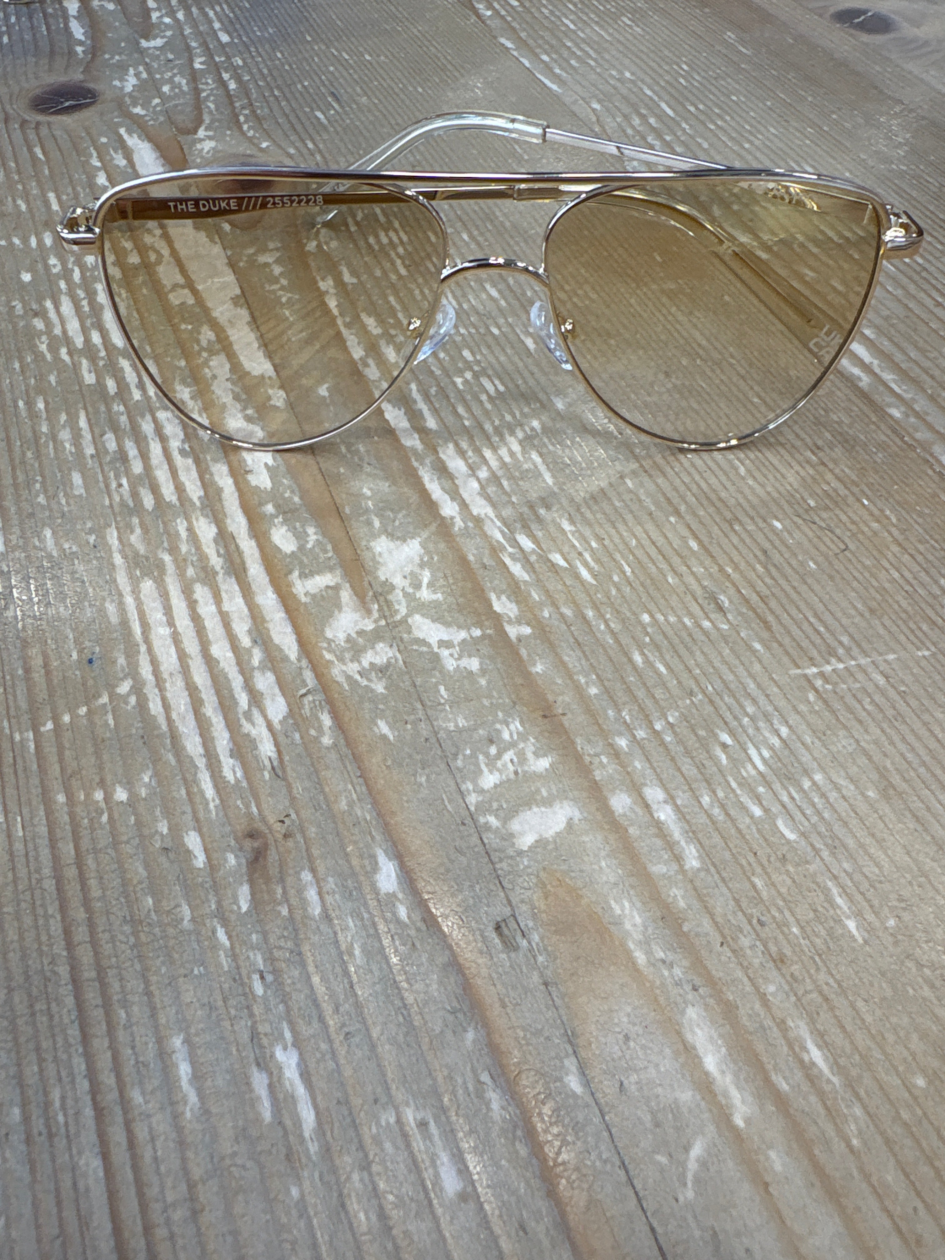 Le Specs Brille The DUKE Gold