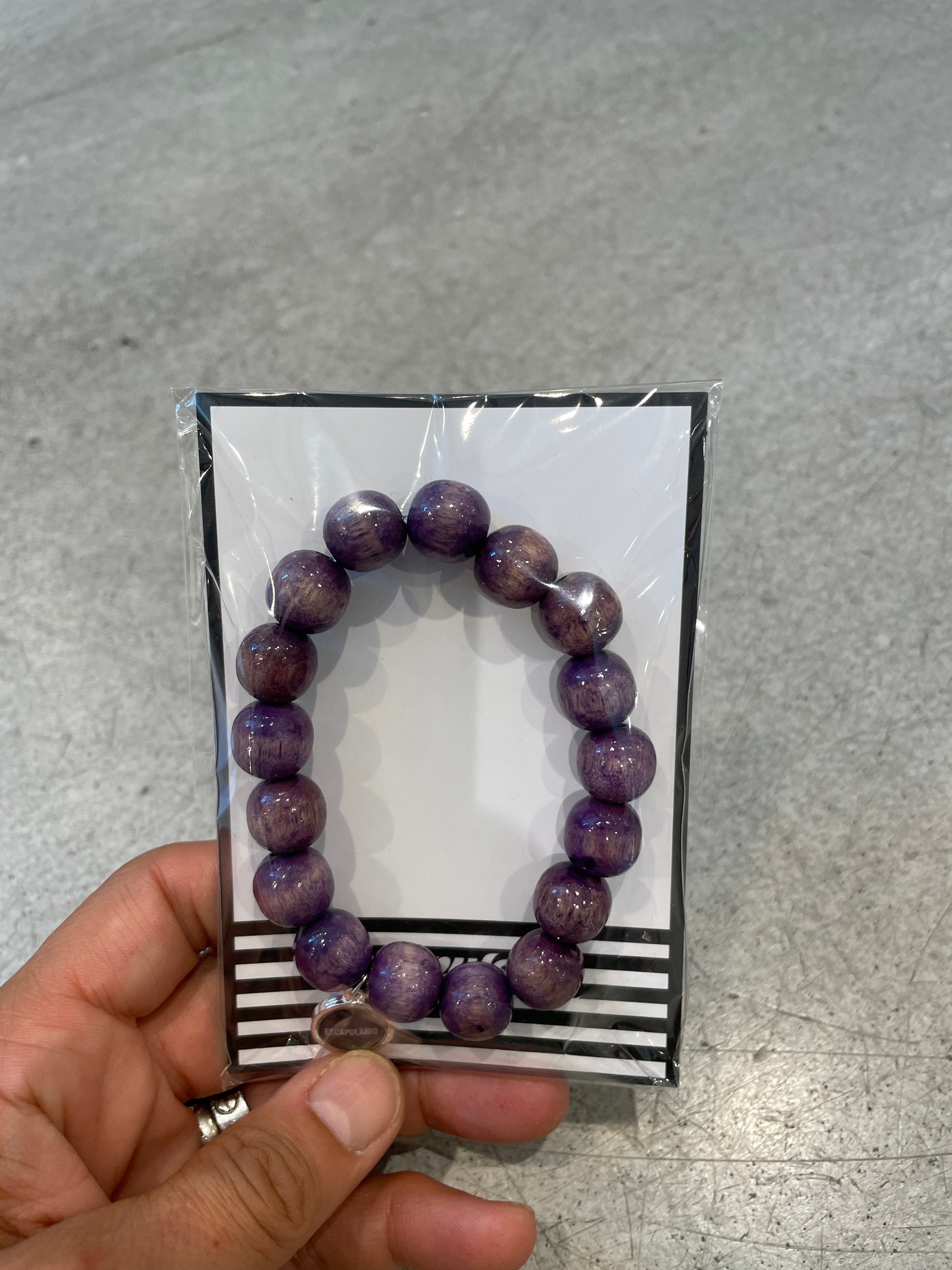 Armband Holzperle