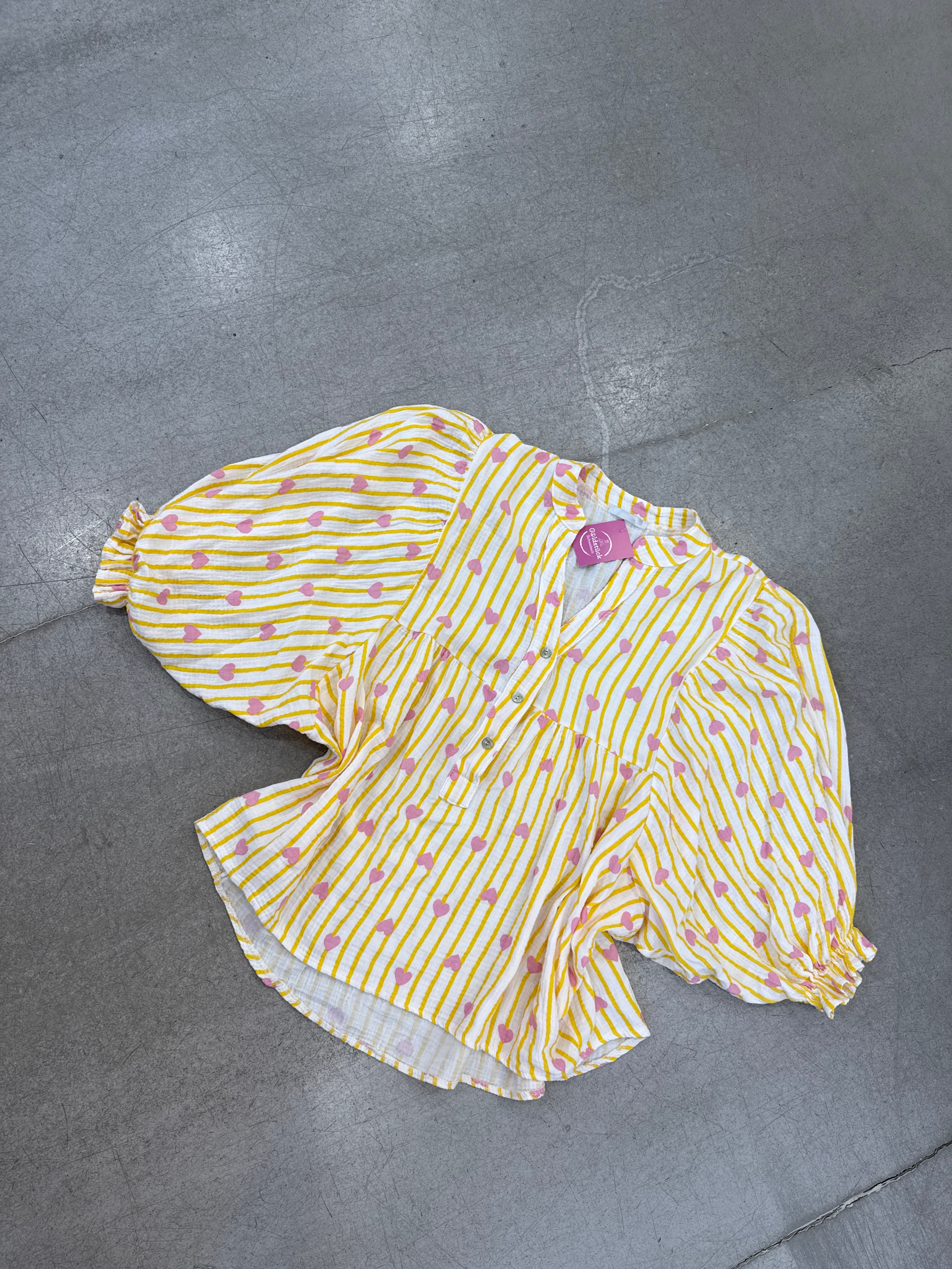 Bluse Tunika Herz
