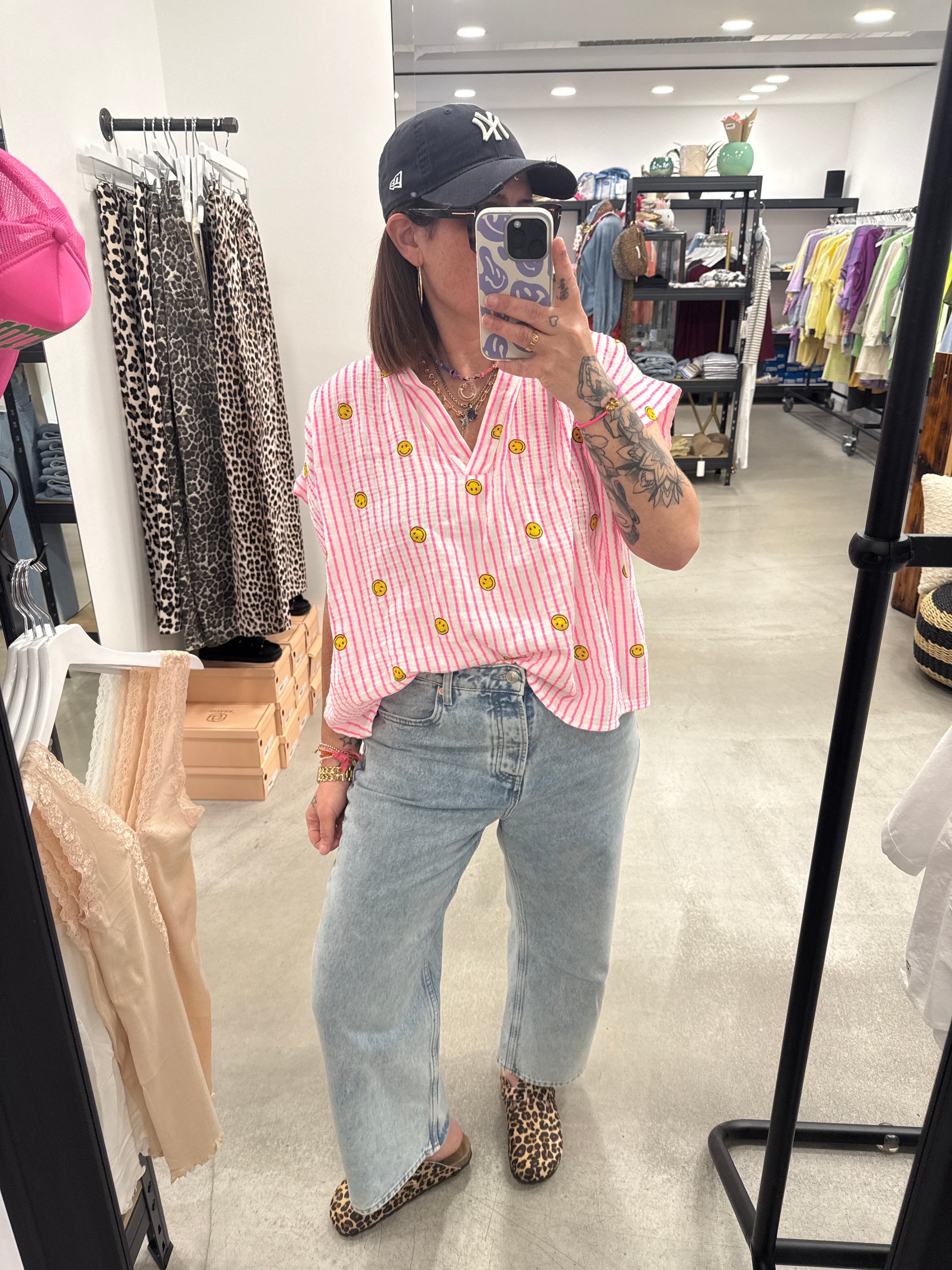 Bluse Summer Smiley