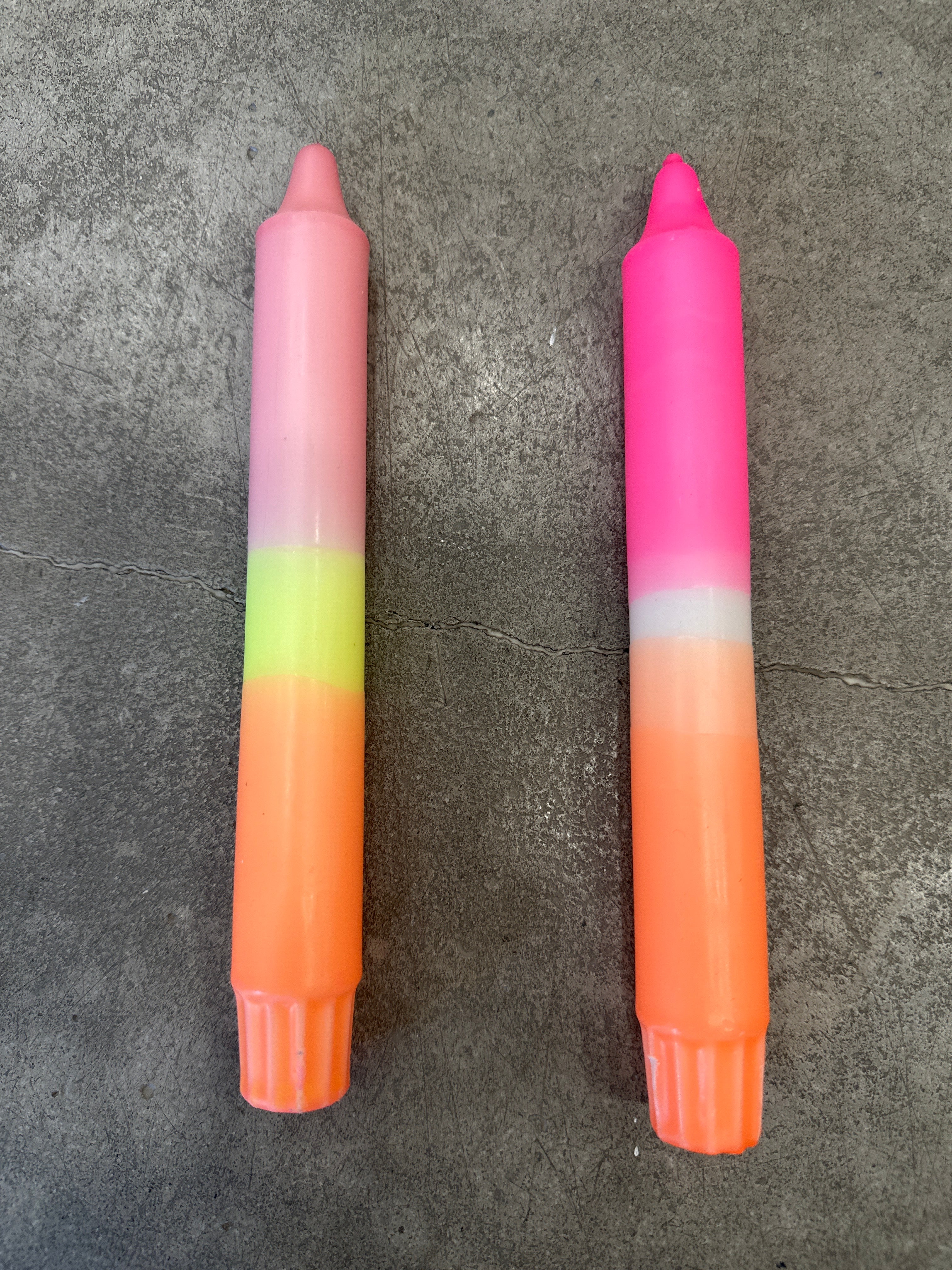 Kerze Rainbow