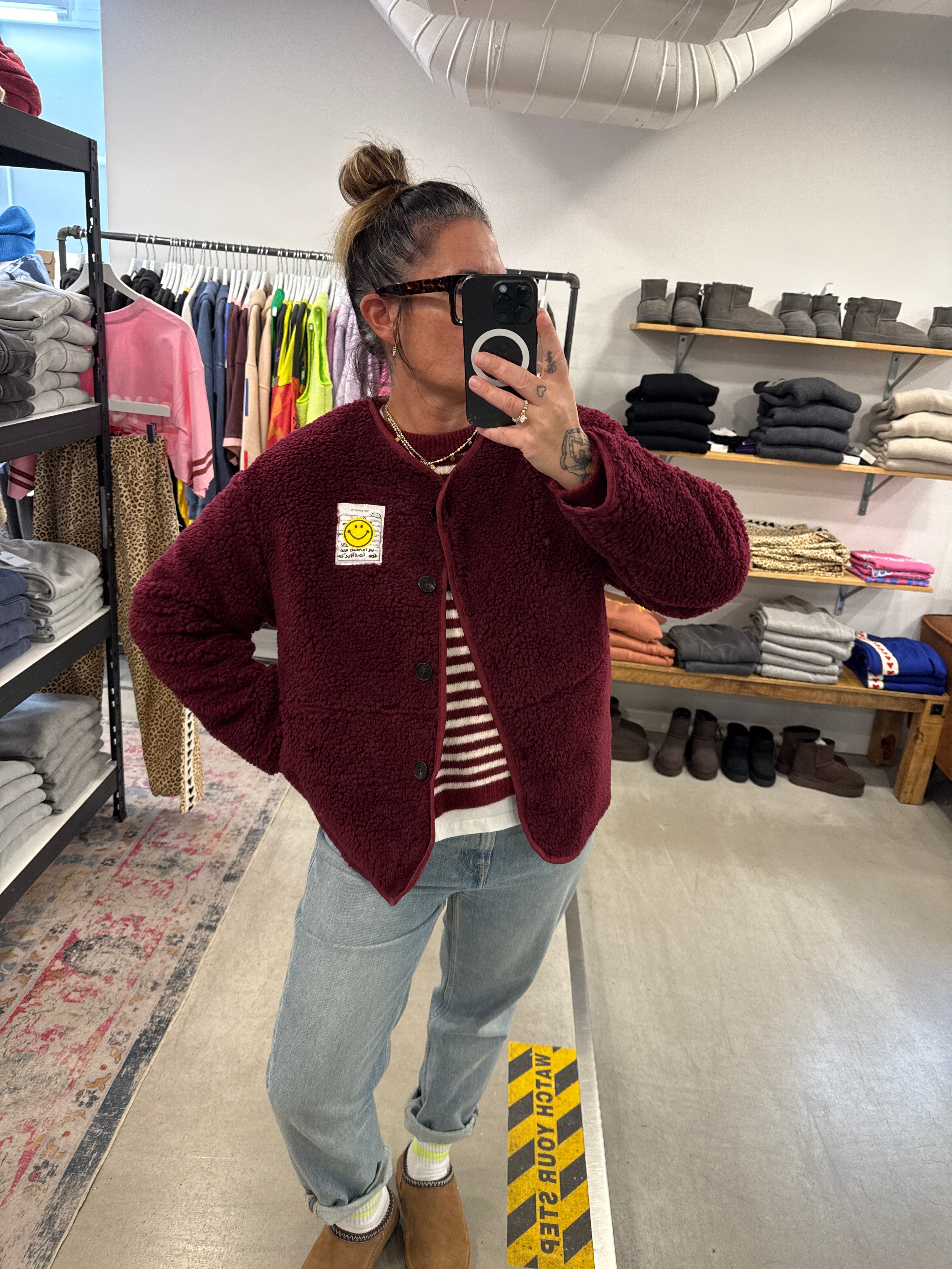 Jacke Teddy Smile
