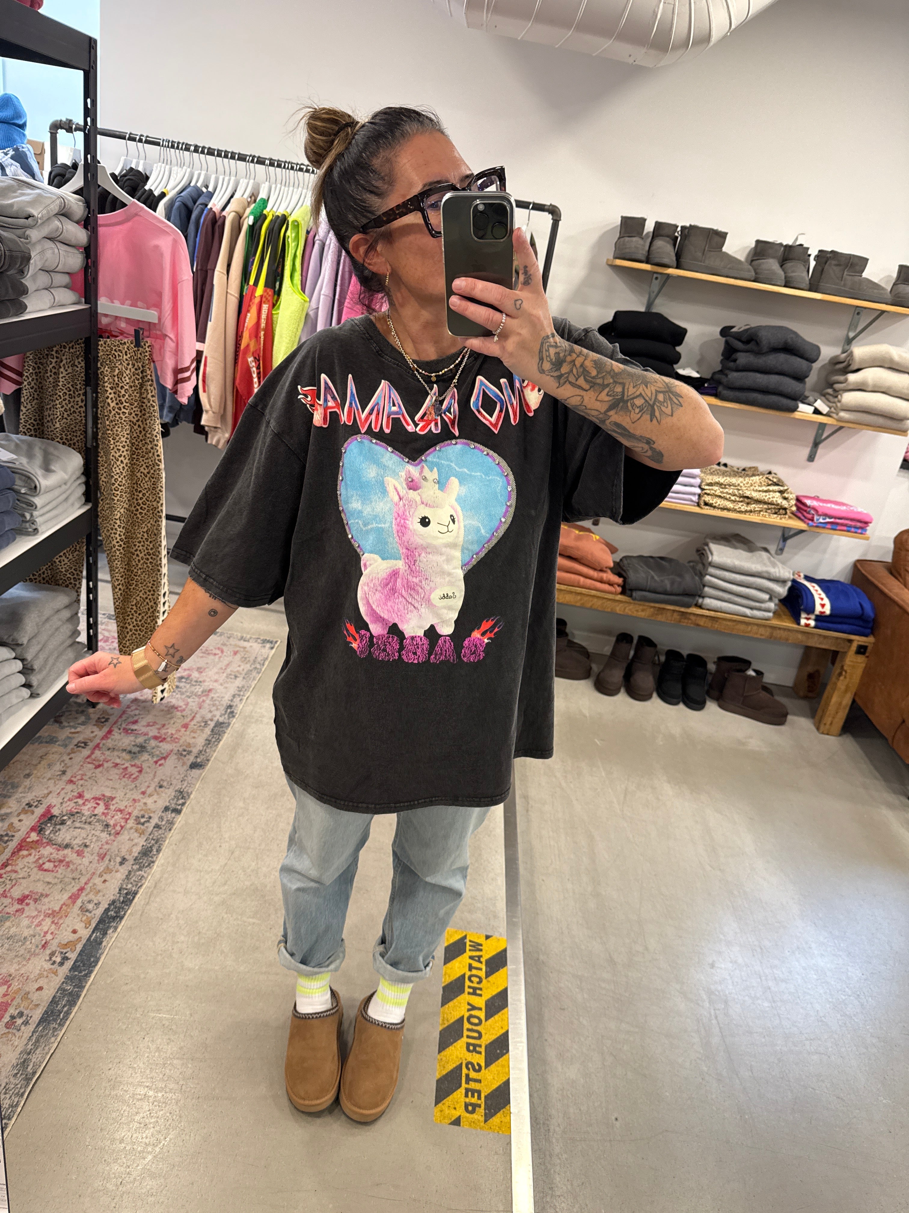 T-Shirt Sabbi No Drama Lama