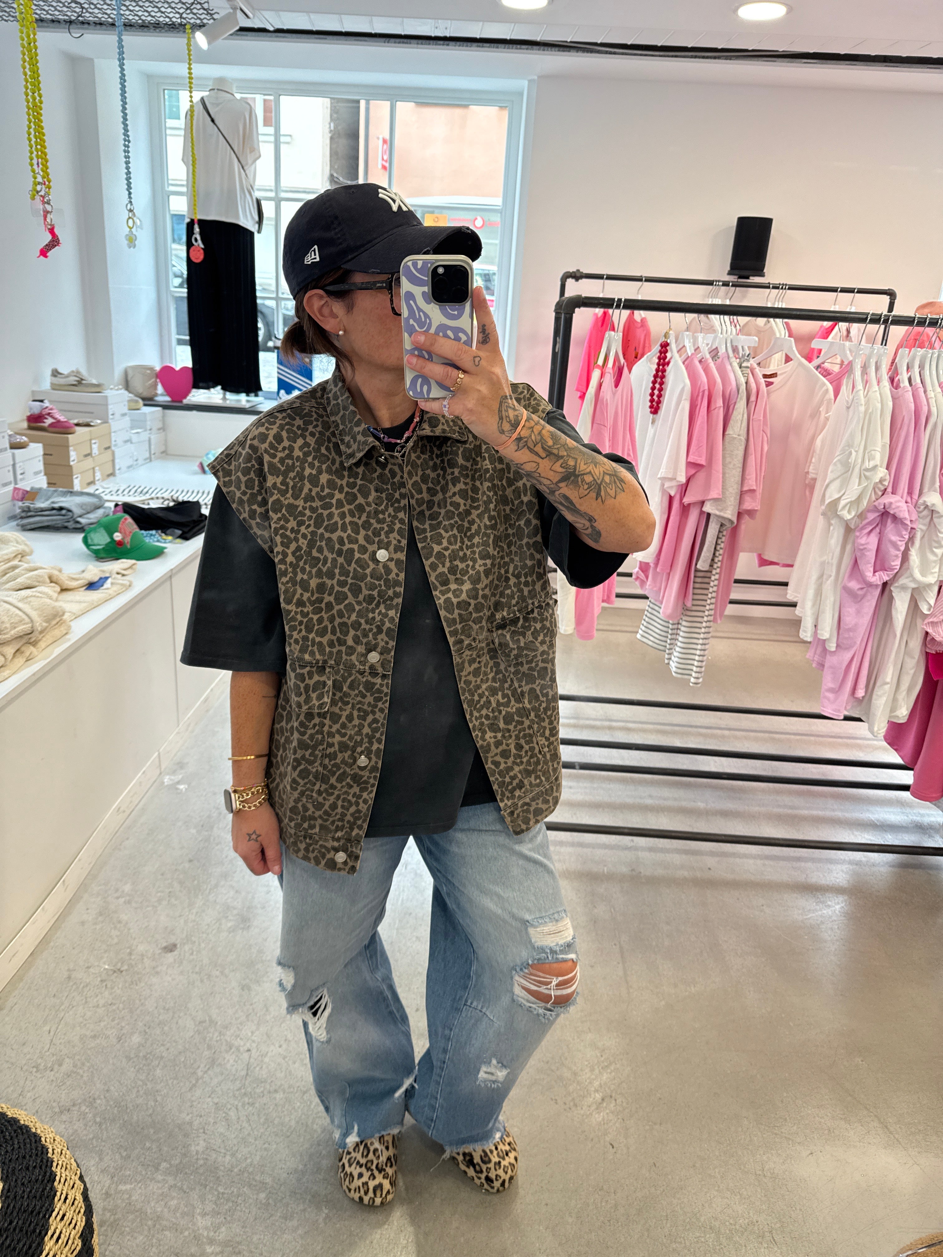 Weste oversize Leo