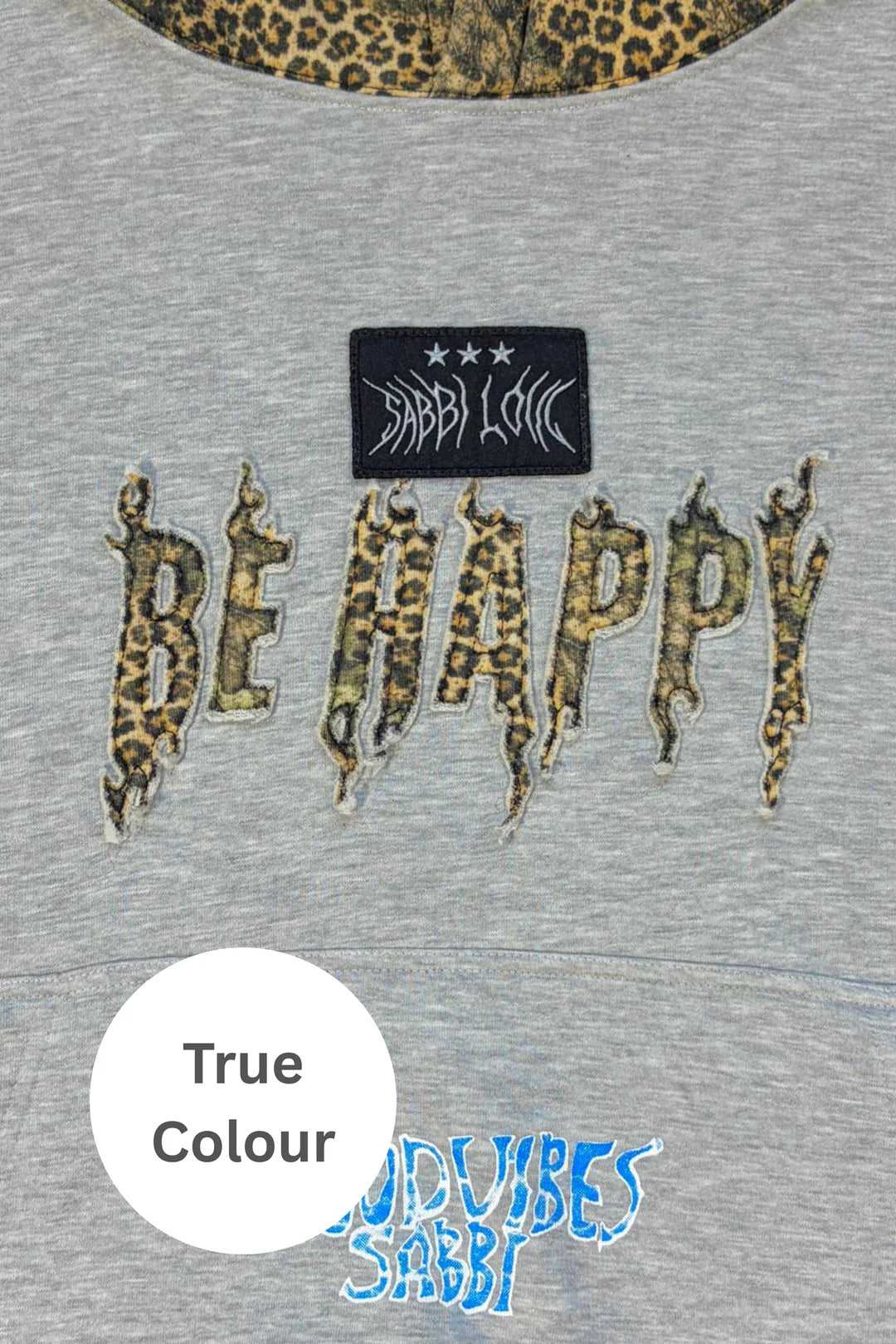 Sabbi BEHAPPY LEOPARD HOODIE
