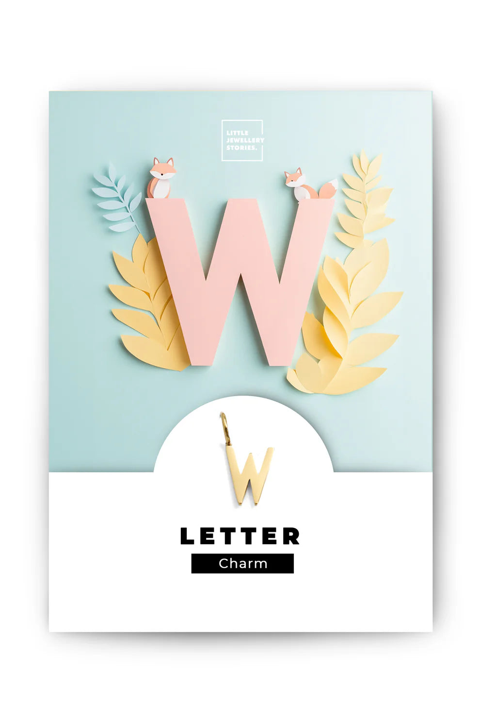 Kette Charm Letter LJS
