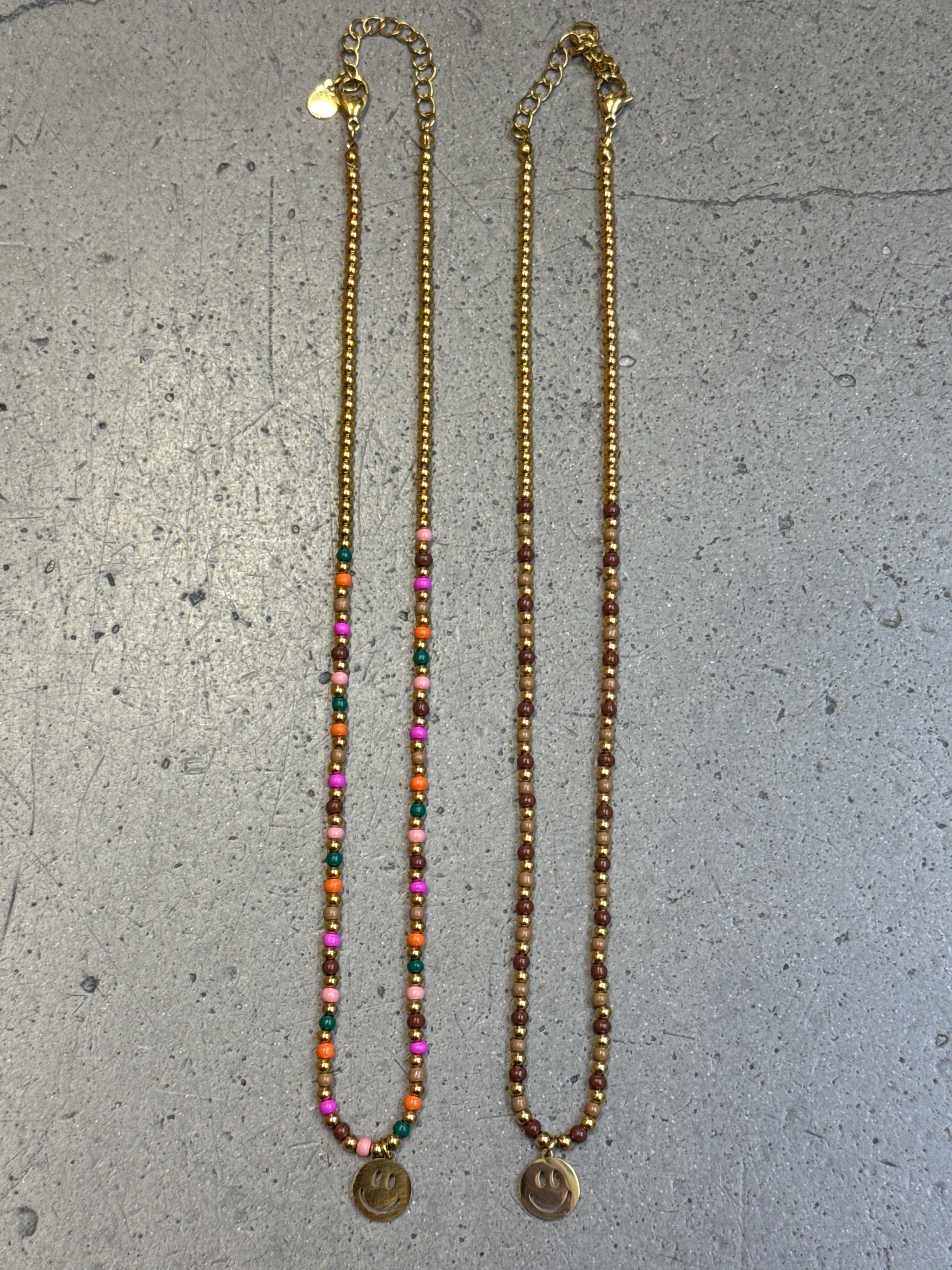 Kette Colourful Smiley