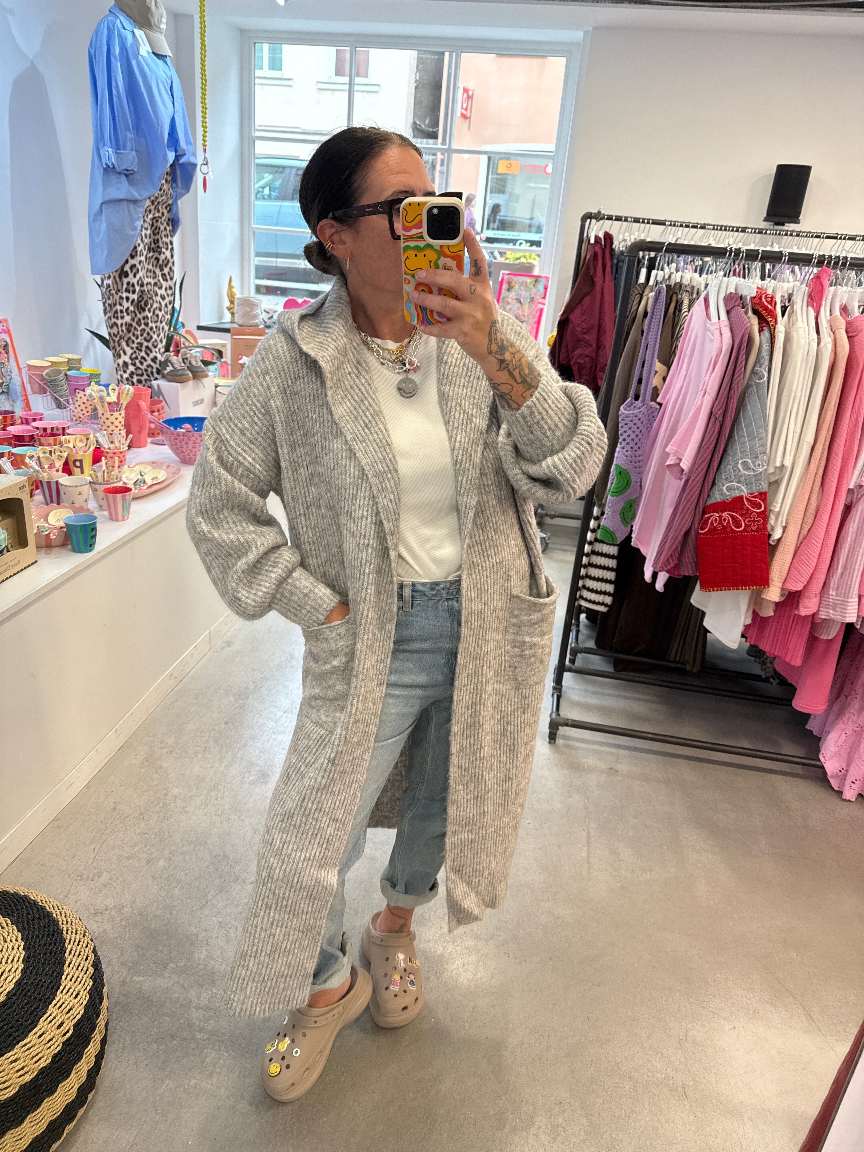 Jacke Mantel knit
