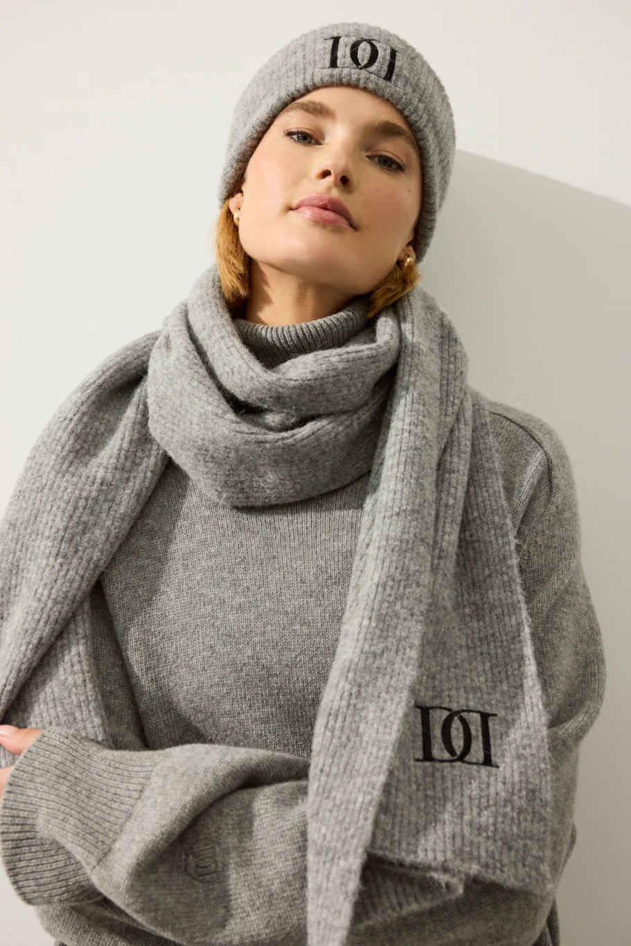 Schal Deblon Grey