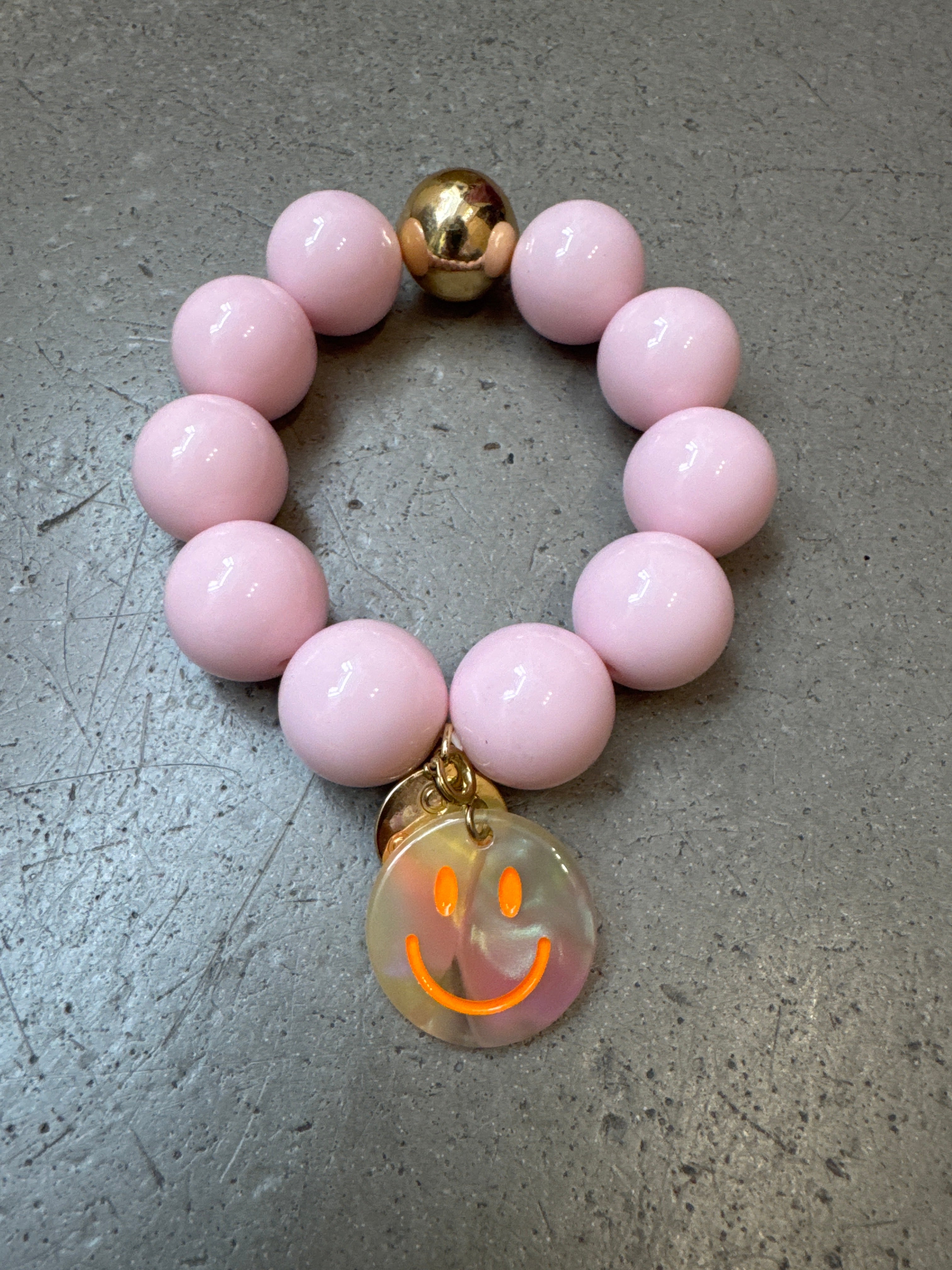 Armband Big Pastell Smiley