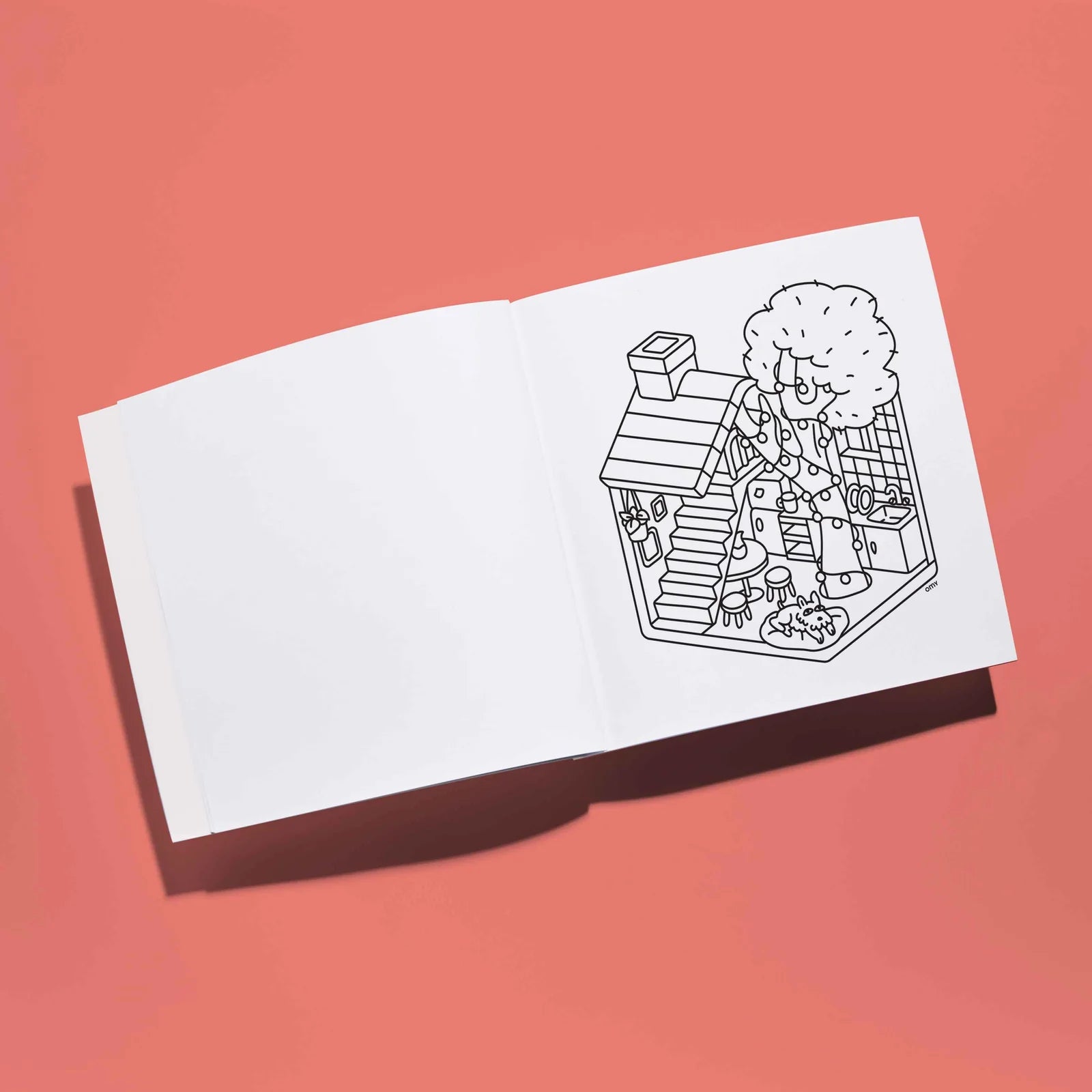 Cozy Art-Malbuch omy