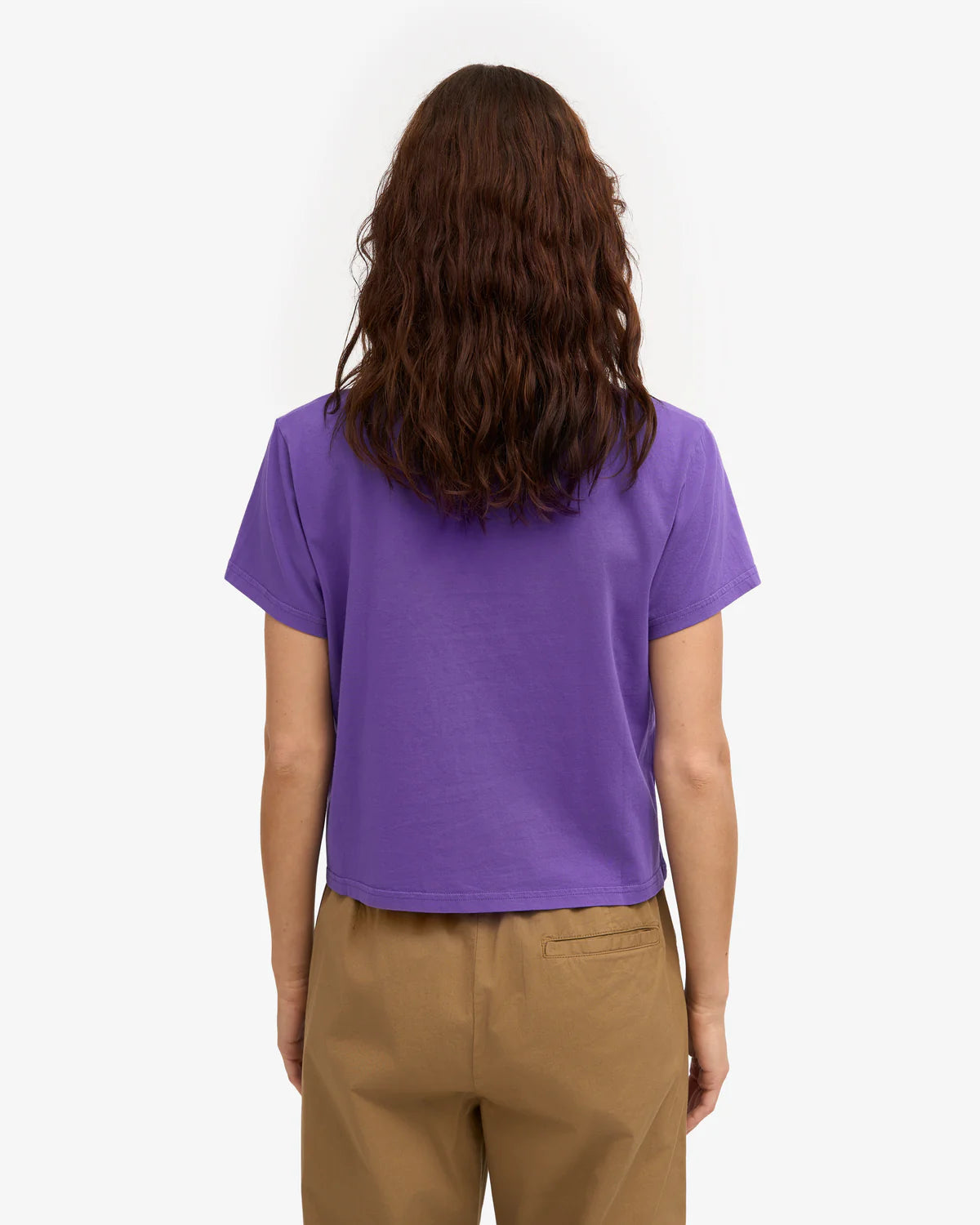 CFS Boxy Crop Tee - Ultra Violet