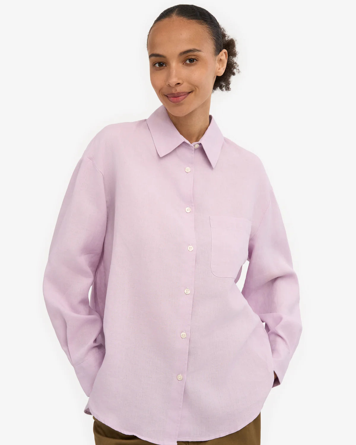 CFS Linen OversizedShirt Blossom