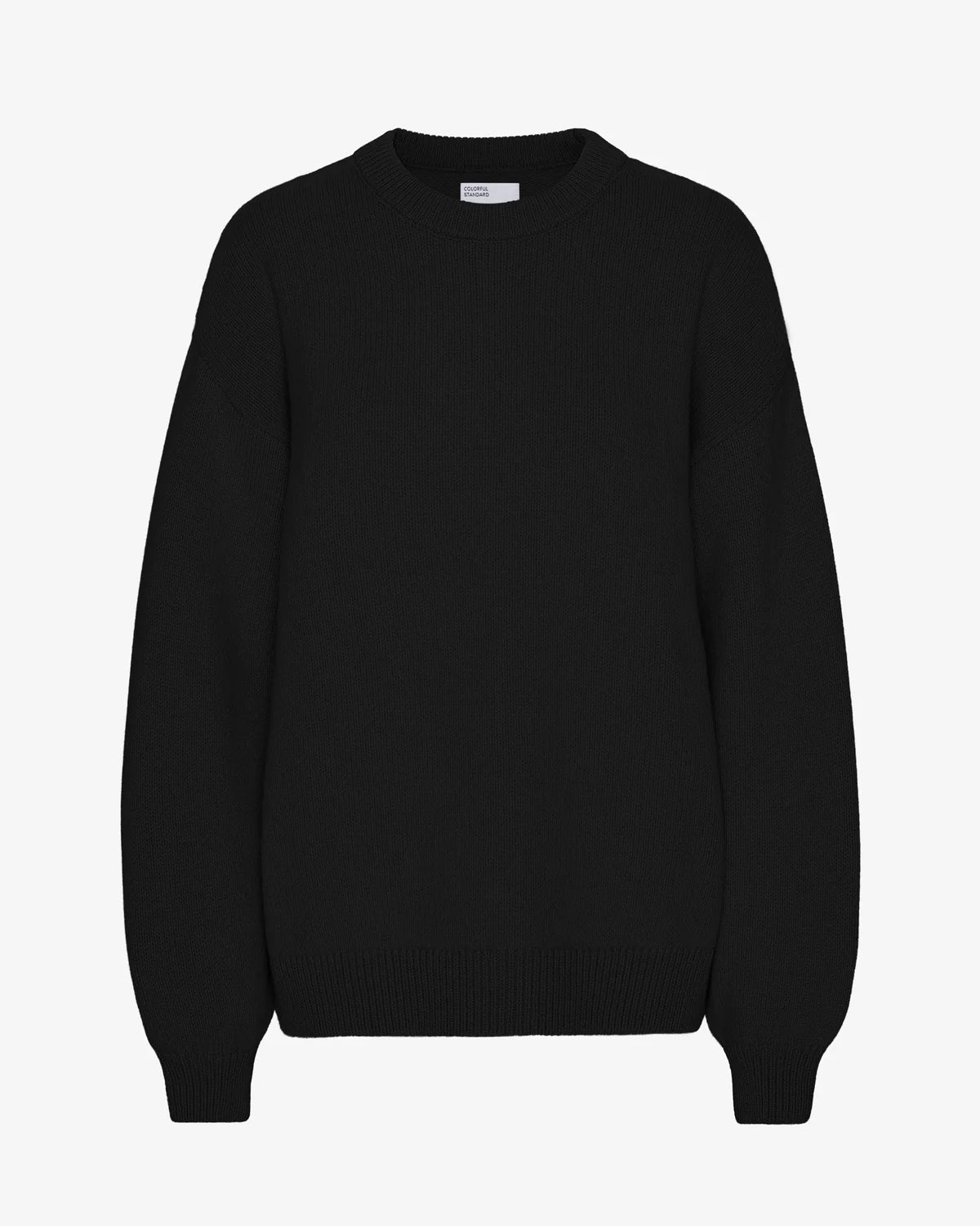 COLORFUL STANDARD Oversized Pullover Black