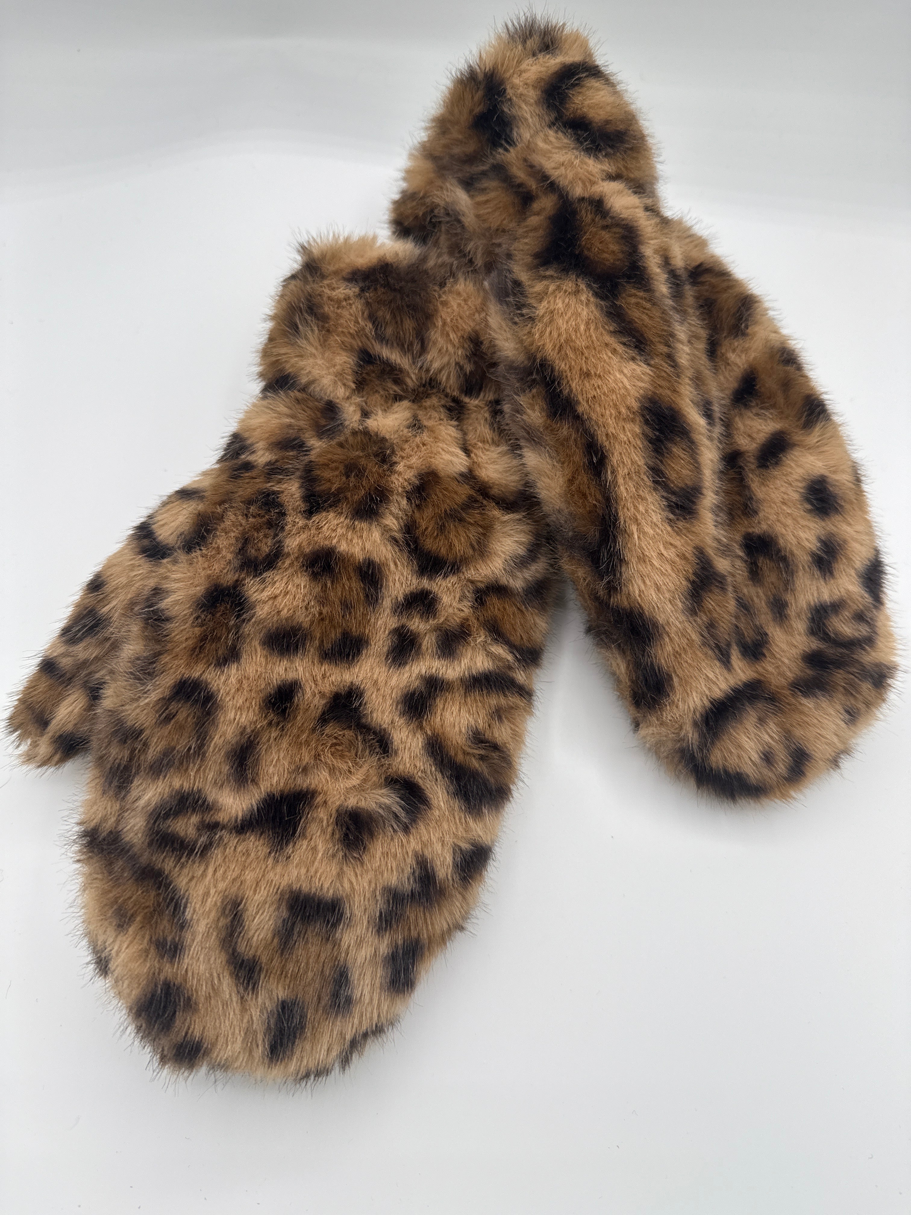 Handschuhe Plüsch Leo