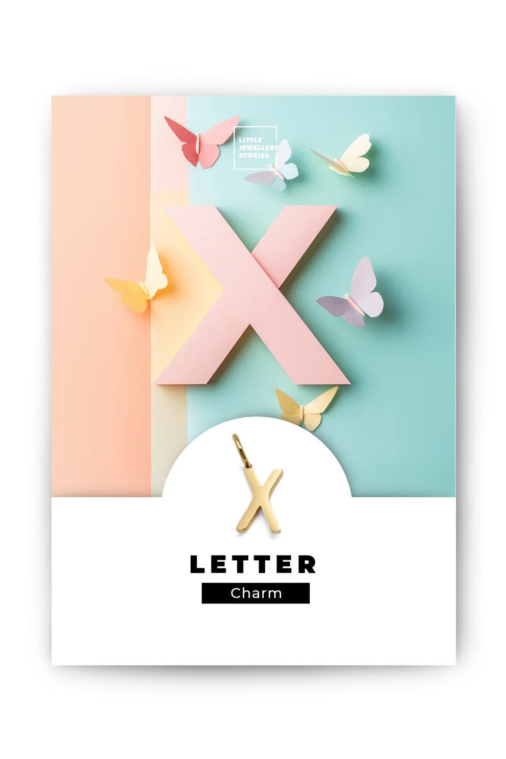 Kette Charm Letter LJS