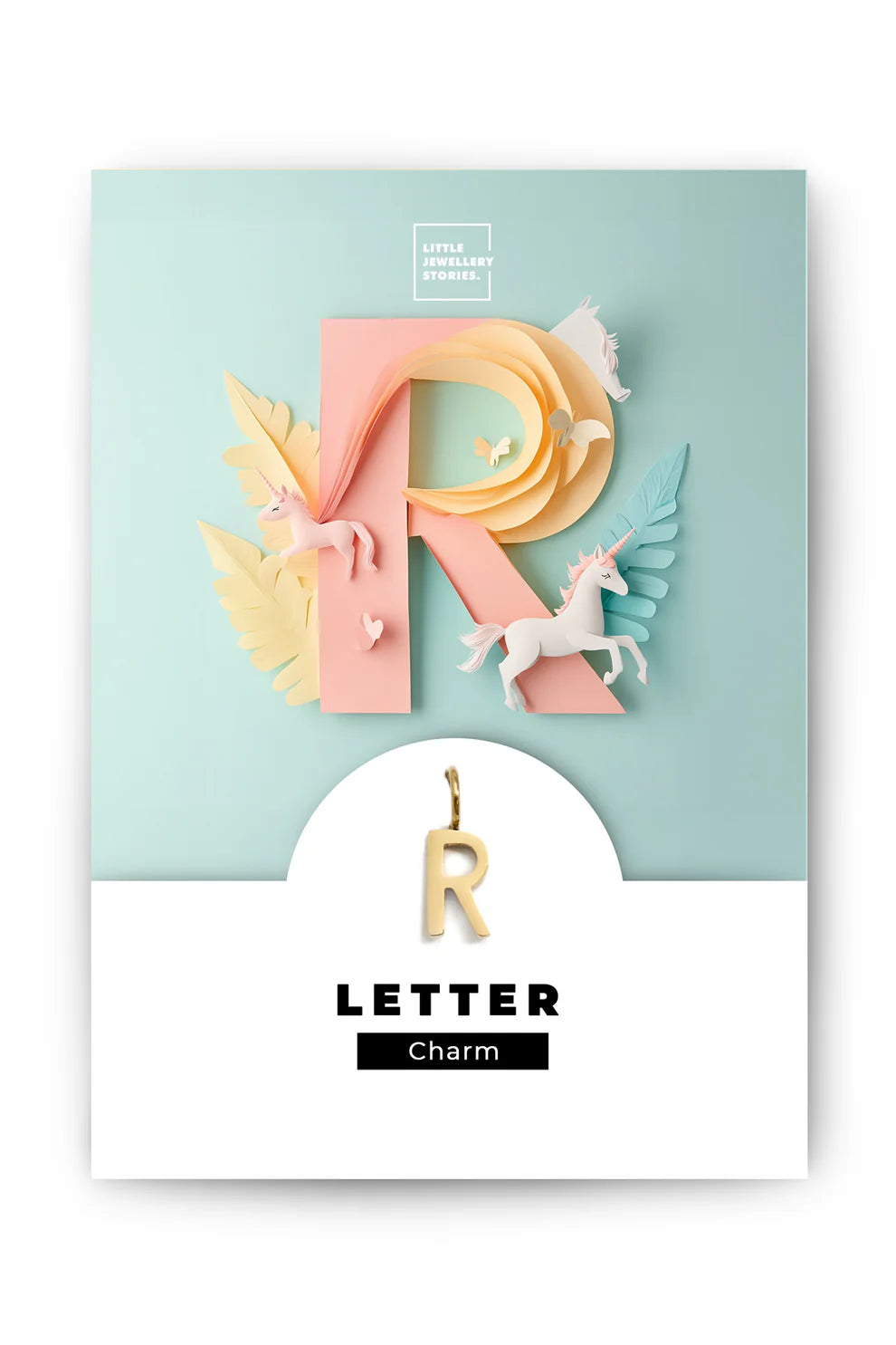 Kette Charm Letter LJS