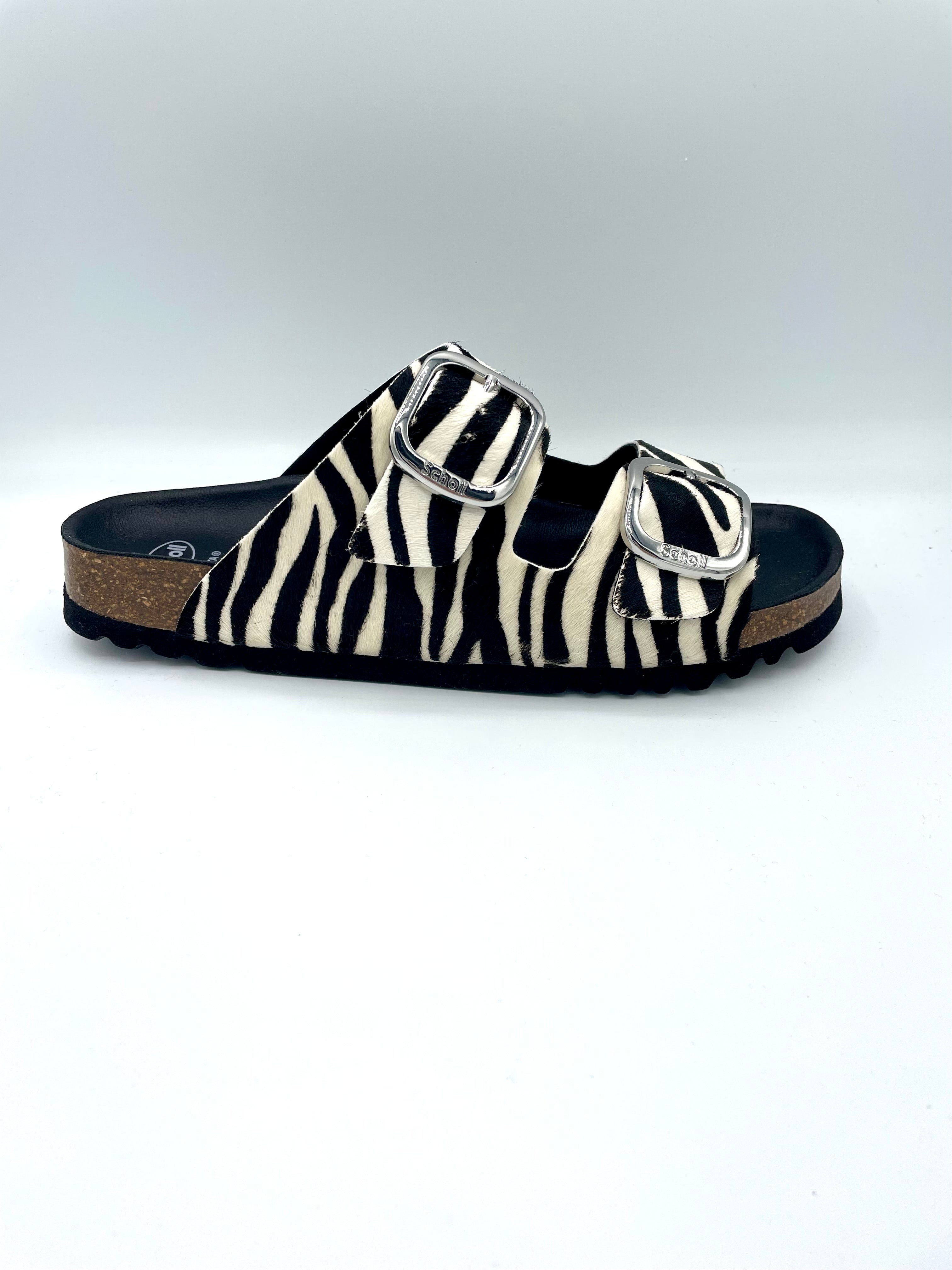 Schlappen Scholl Noelle Zebra