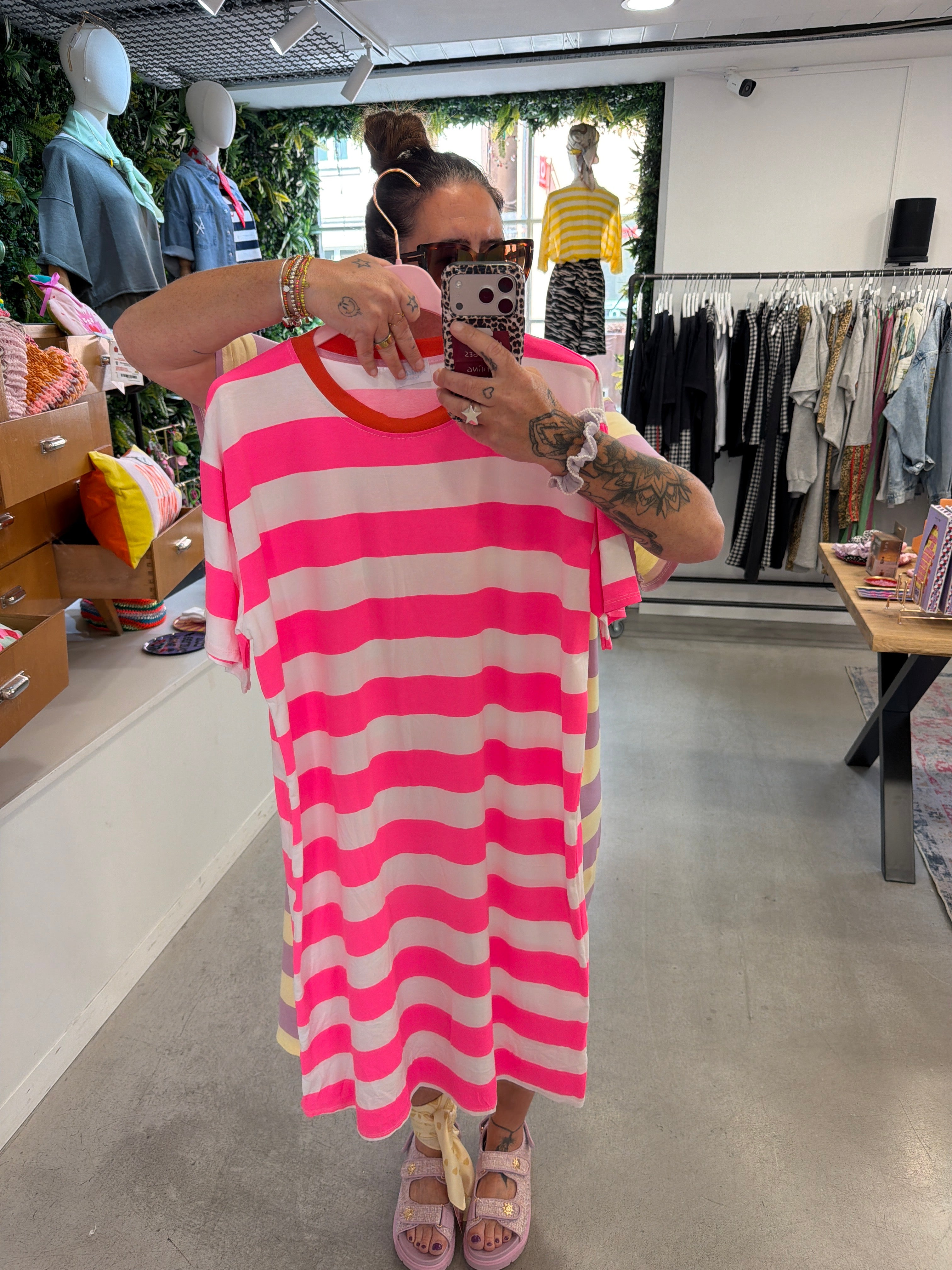 Kleid Stripe