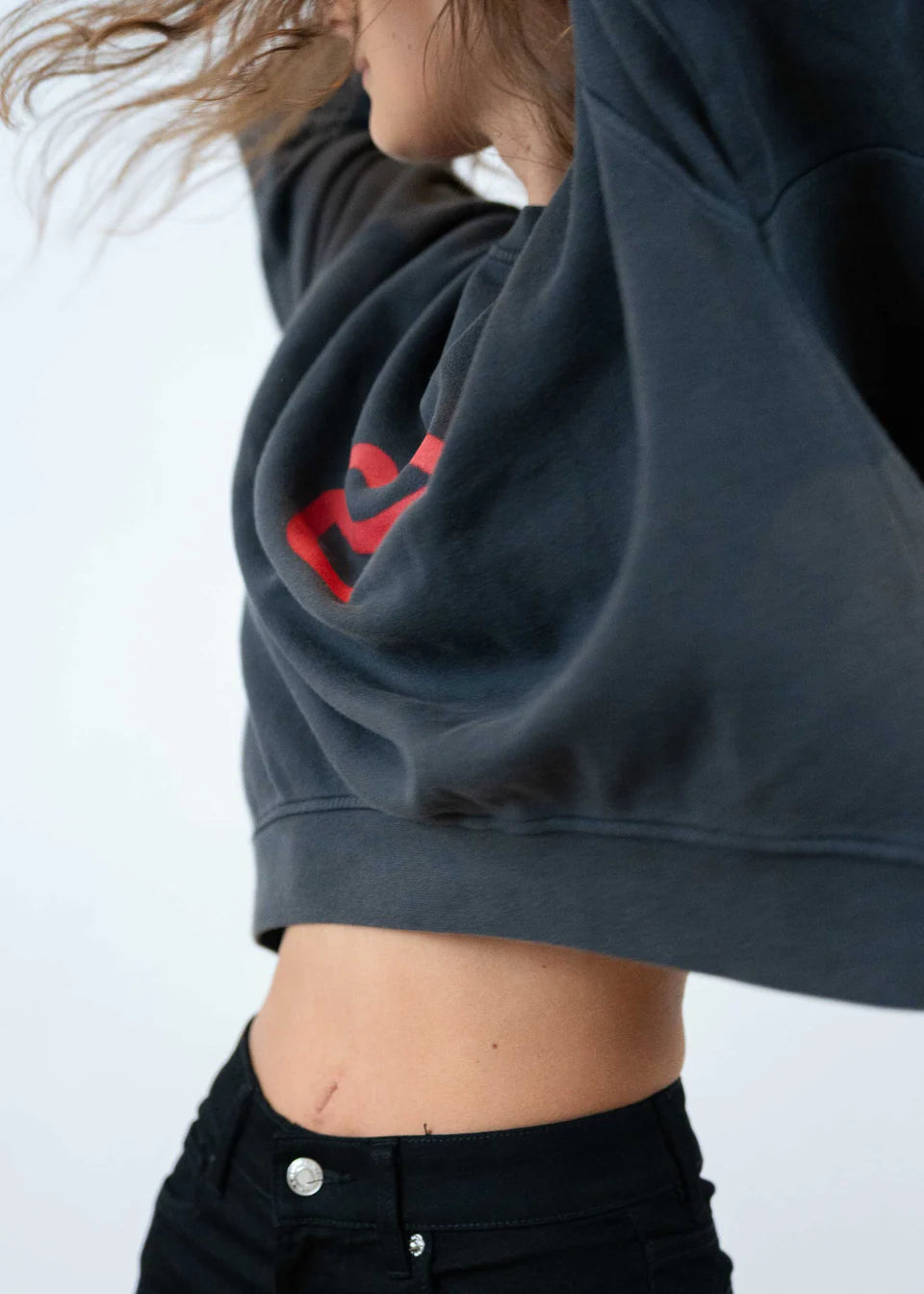 Pullover Bobbi Lip Black