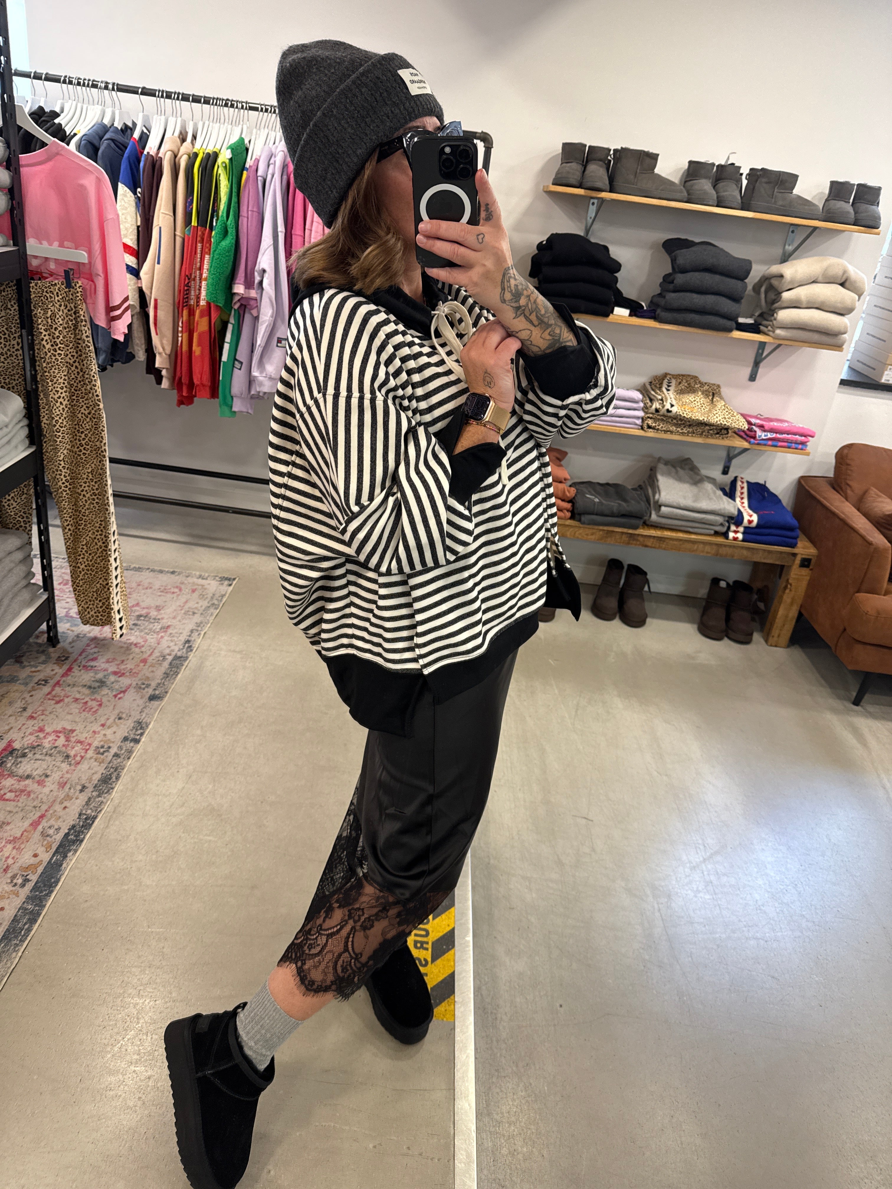 Hoodie Stripe