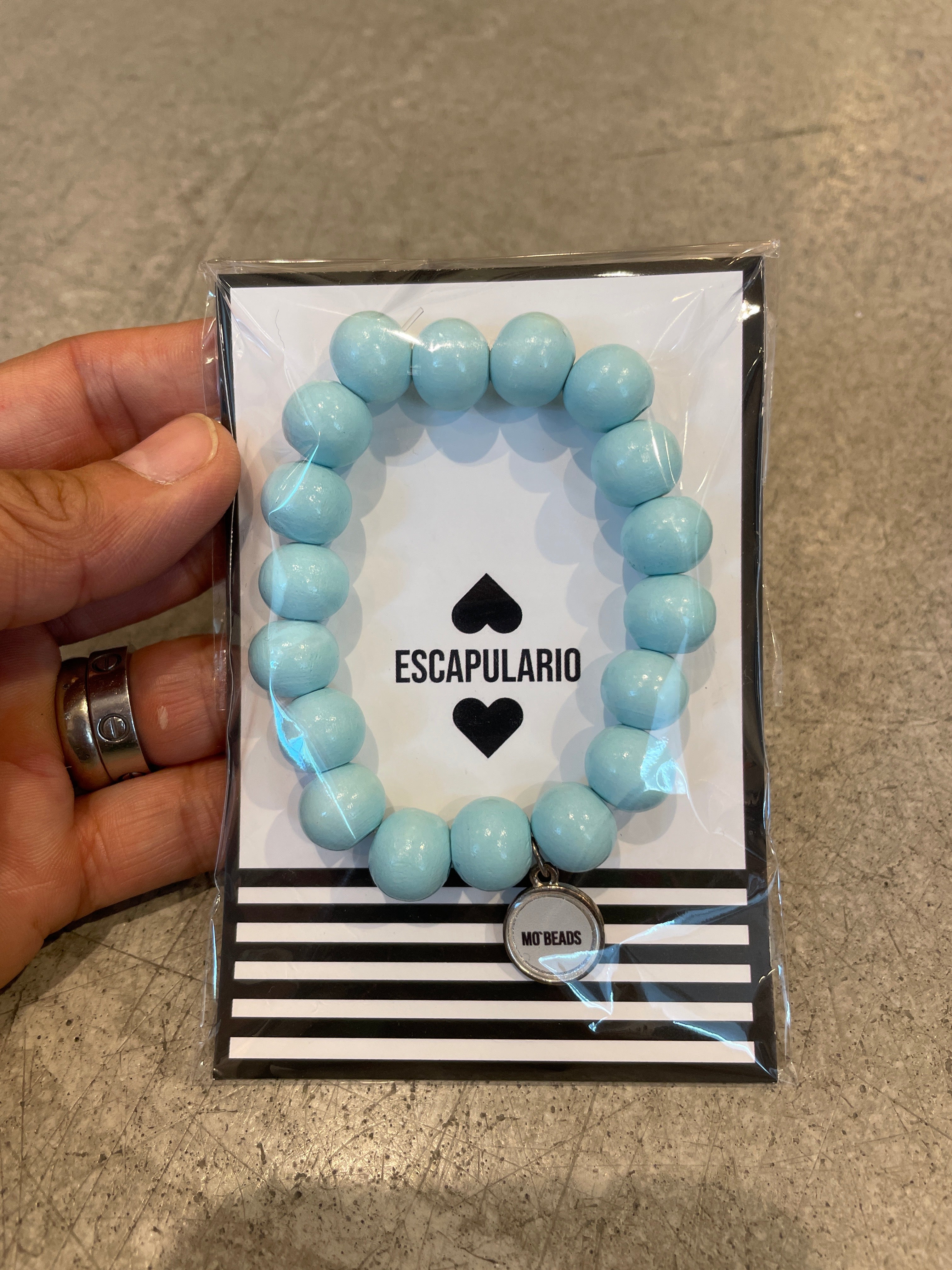 Armband Holzperle
