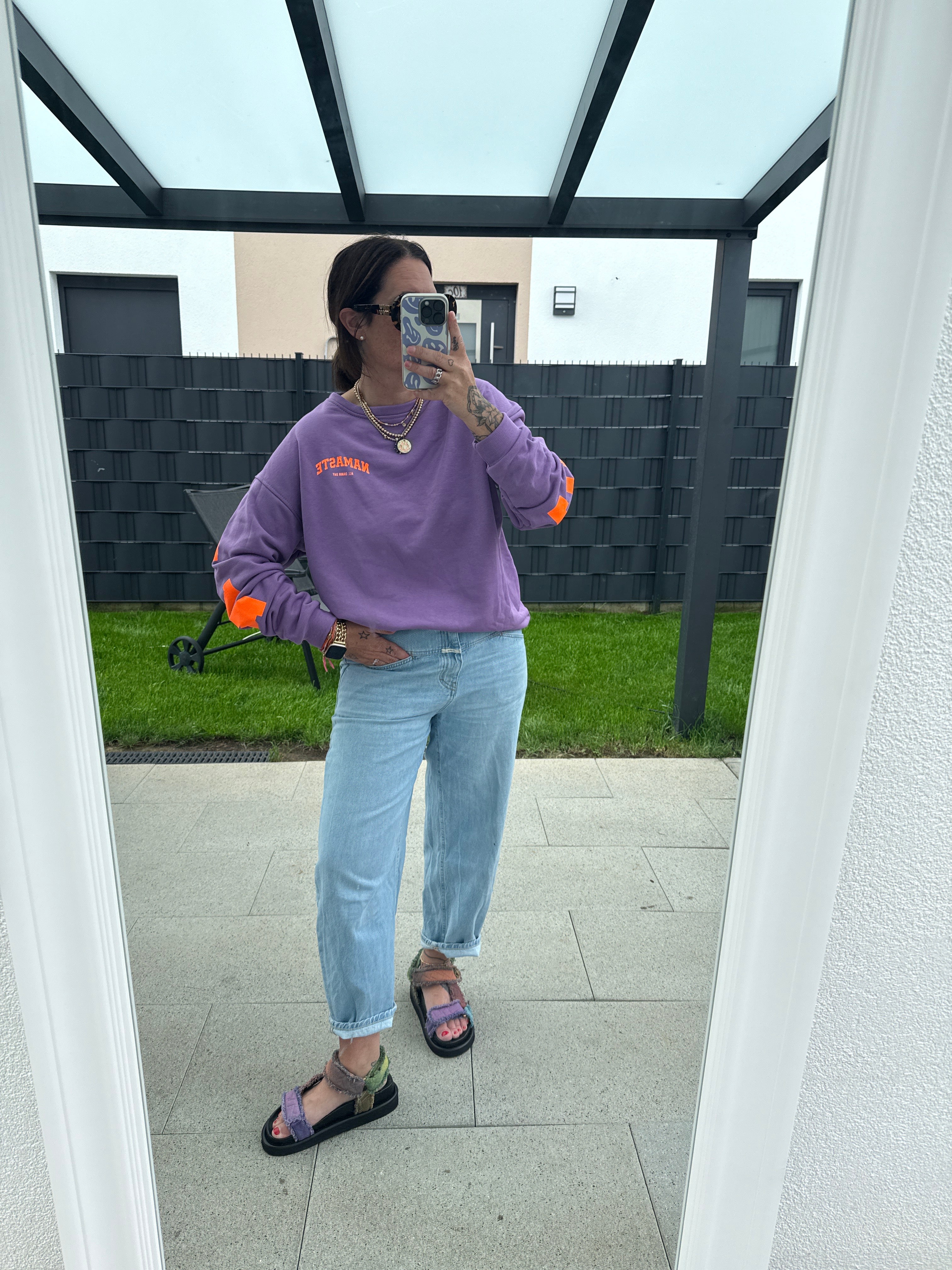 Pullover Namaste lila