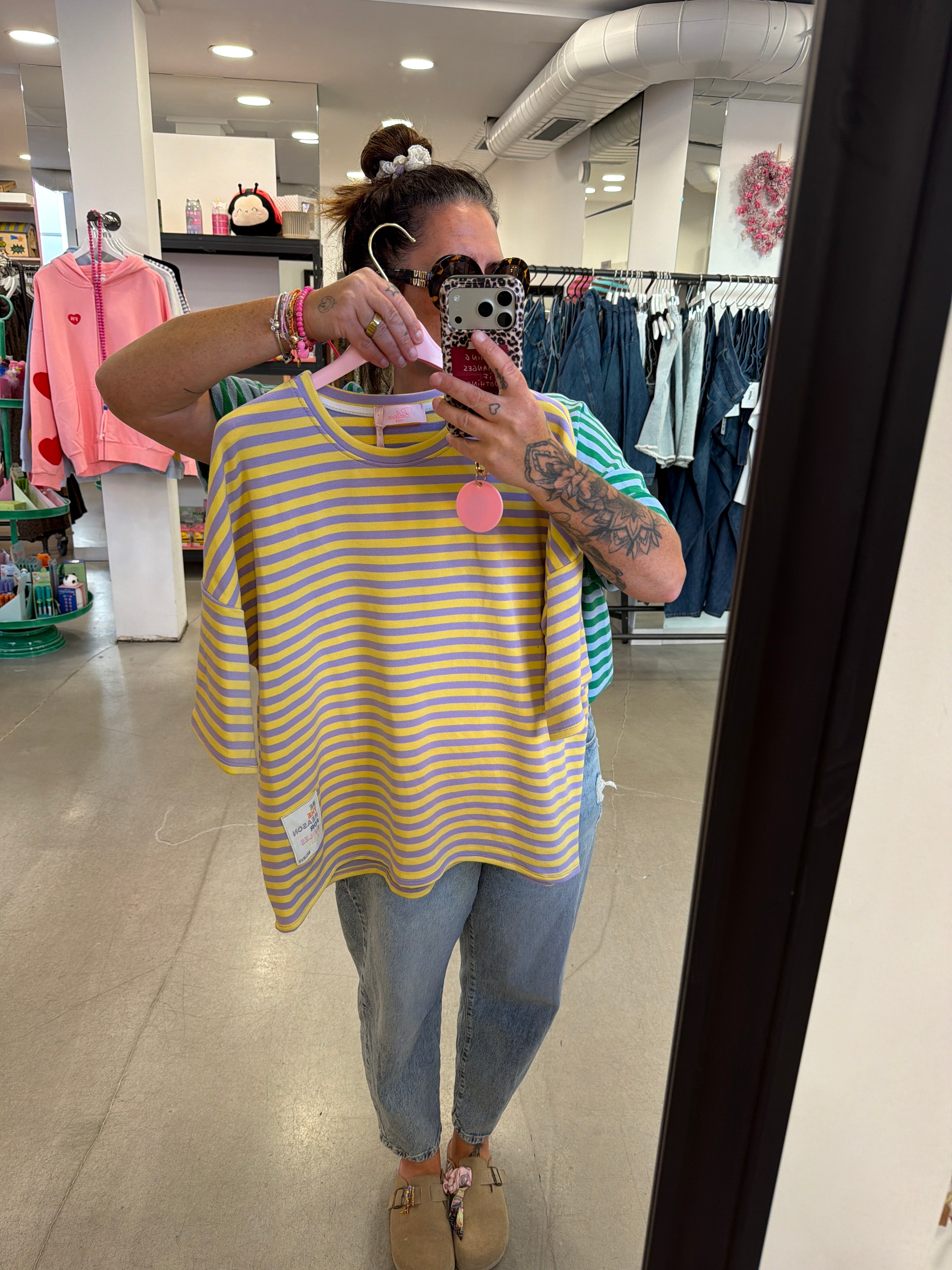 T-Shirt Stripe Be the Reason