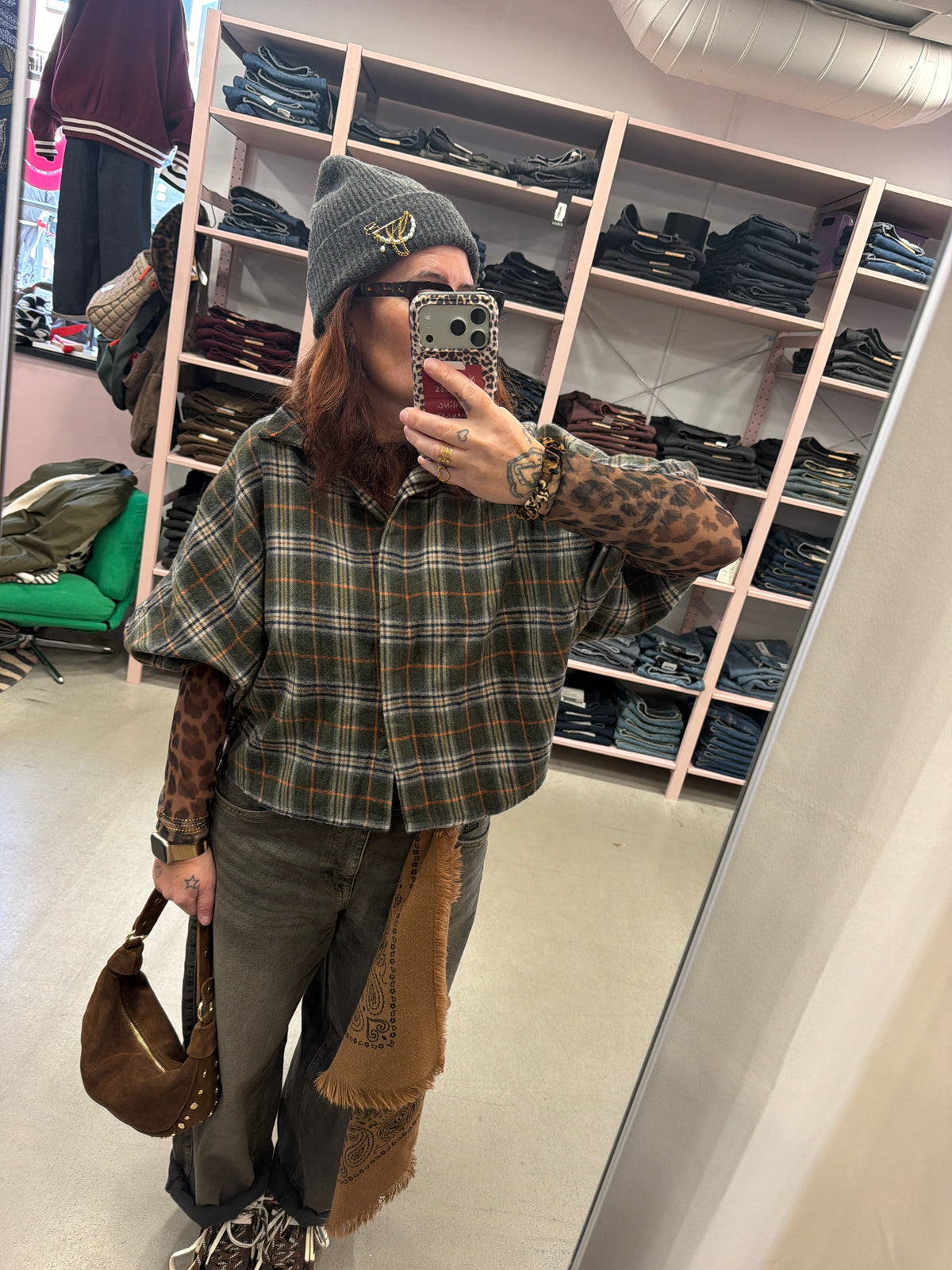 Bluse Sweet khaki