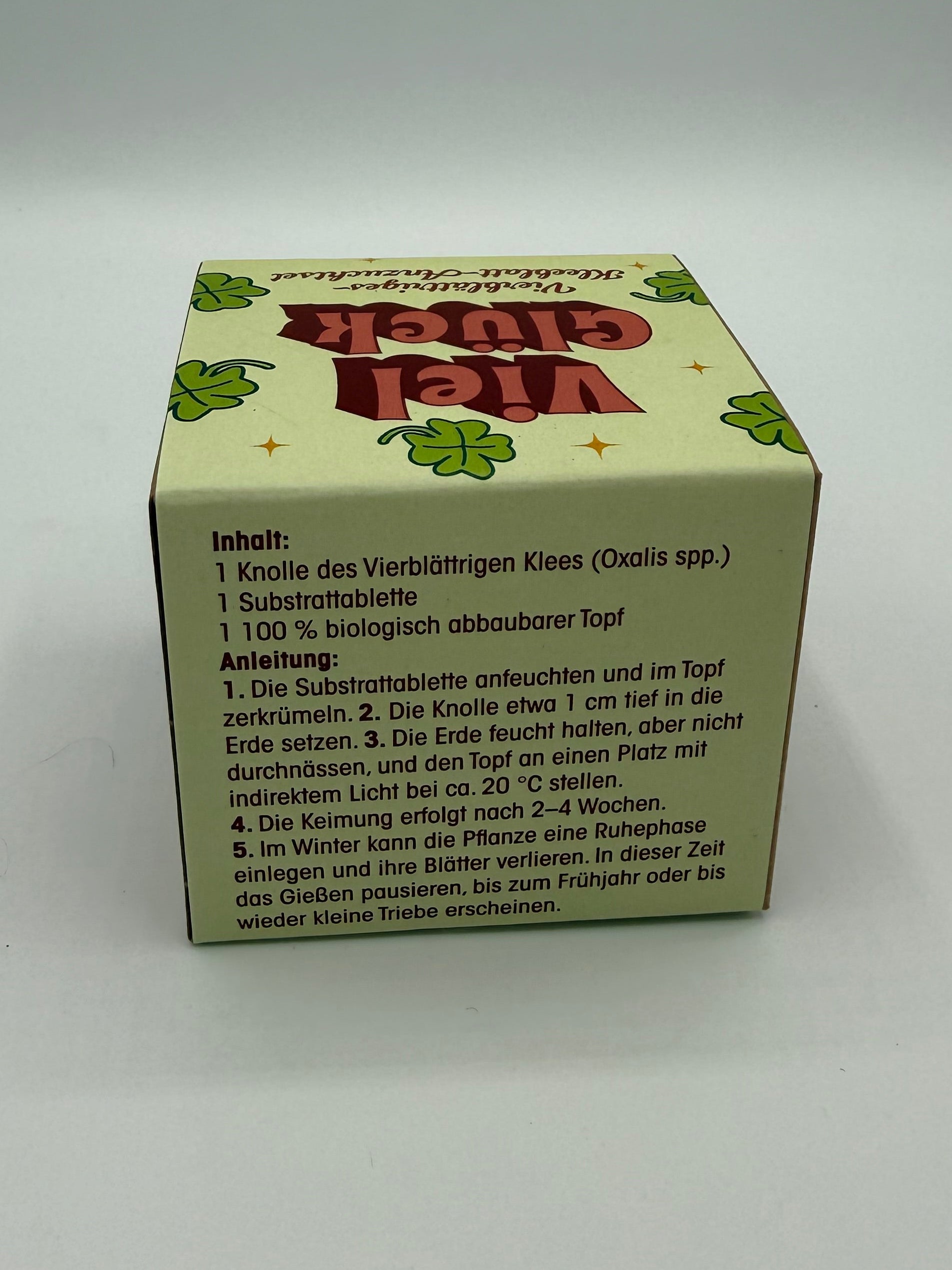 Anzuchtset 4-blättriges Kleeblatt