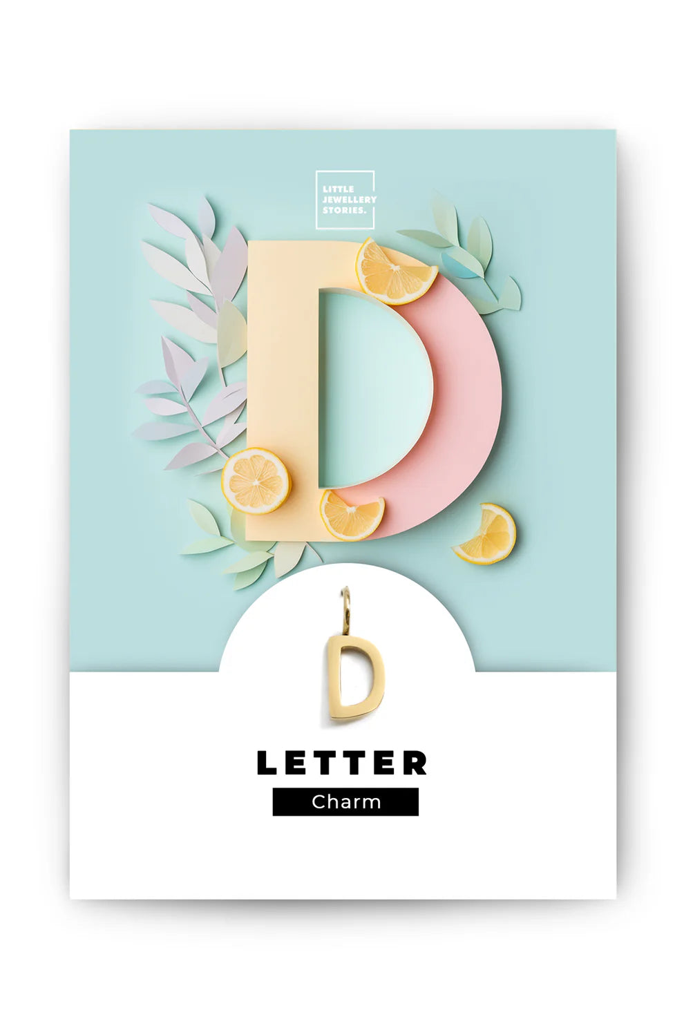 Kette Charm Letter LJS