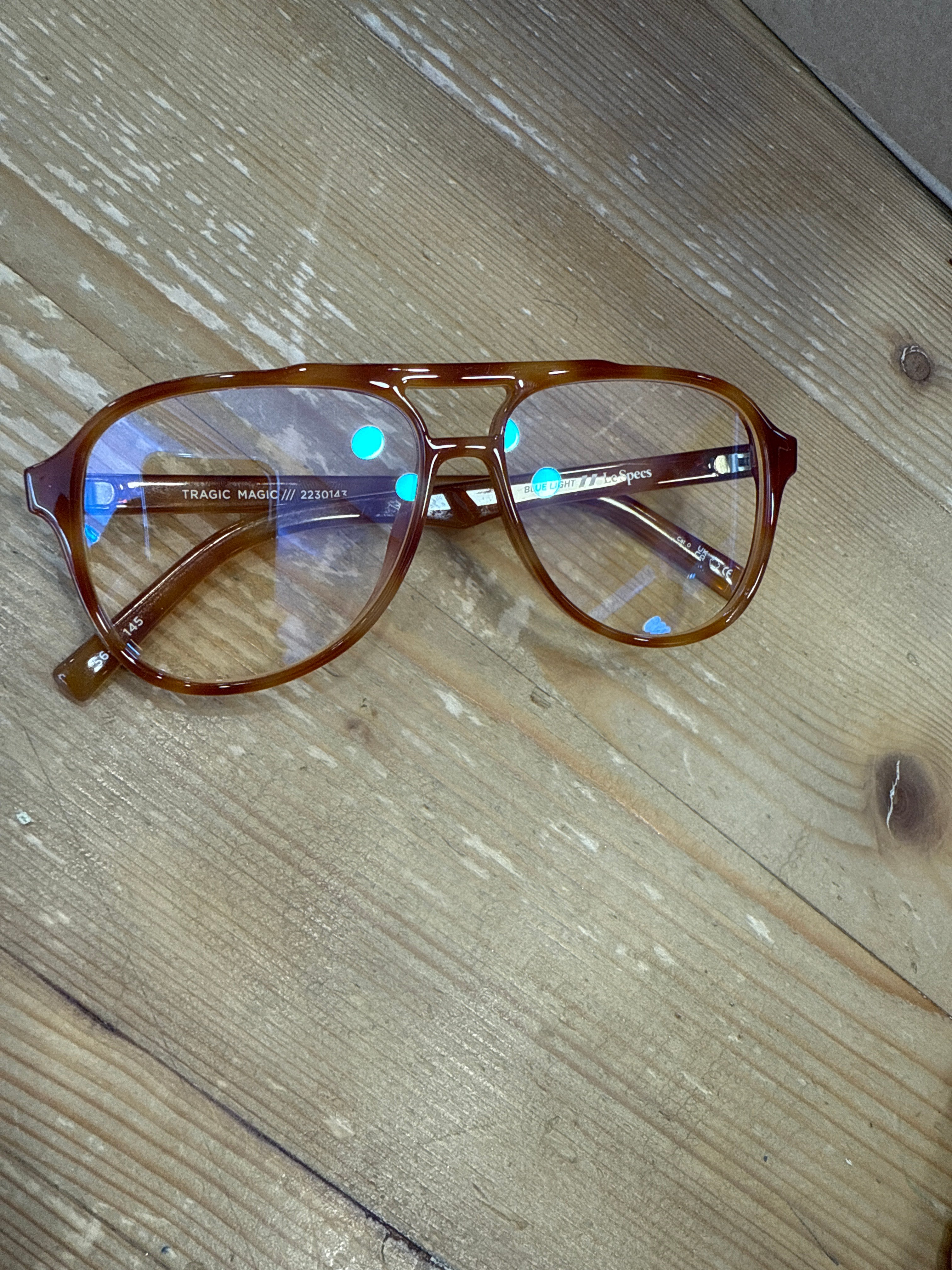 Le Specs Brille TRAGIC Vintage