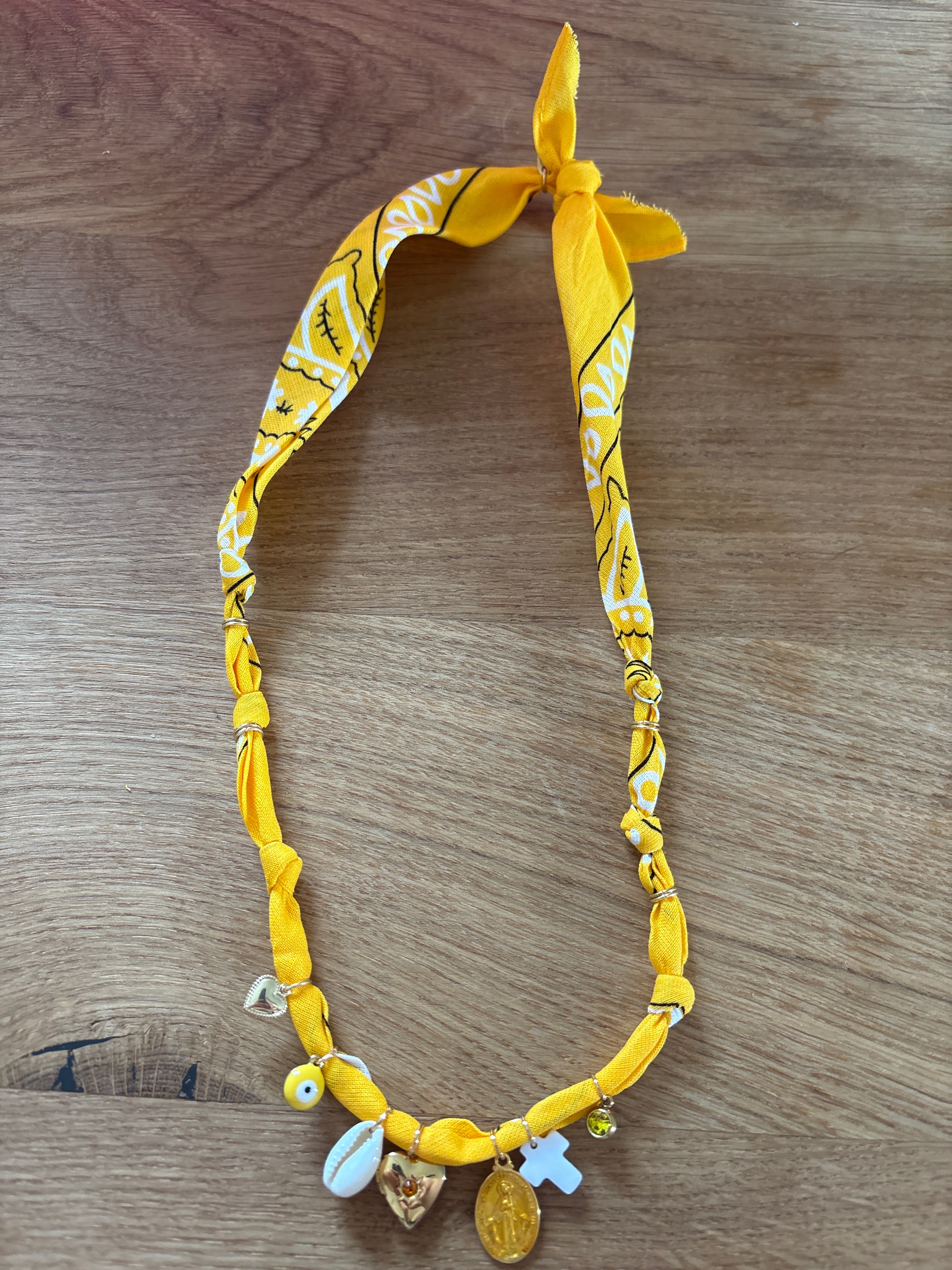 Kette Bandana gelb
