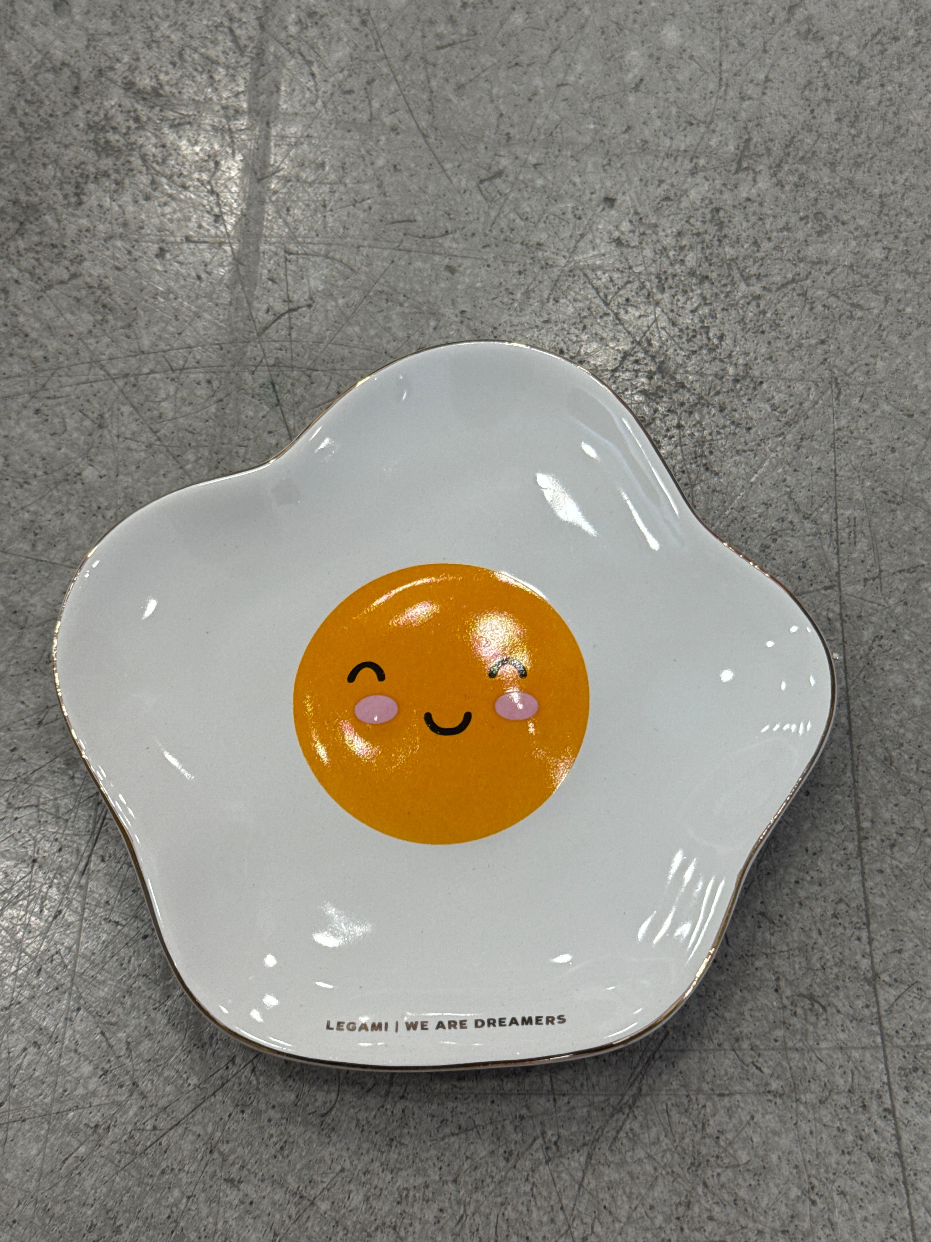 Legami Ceramic Plate Egg