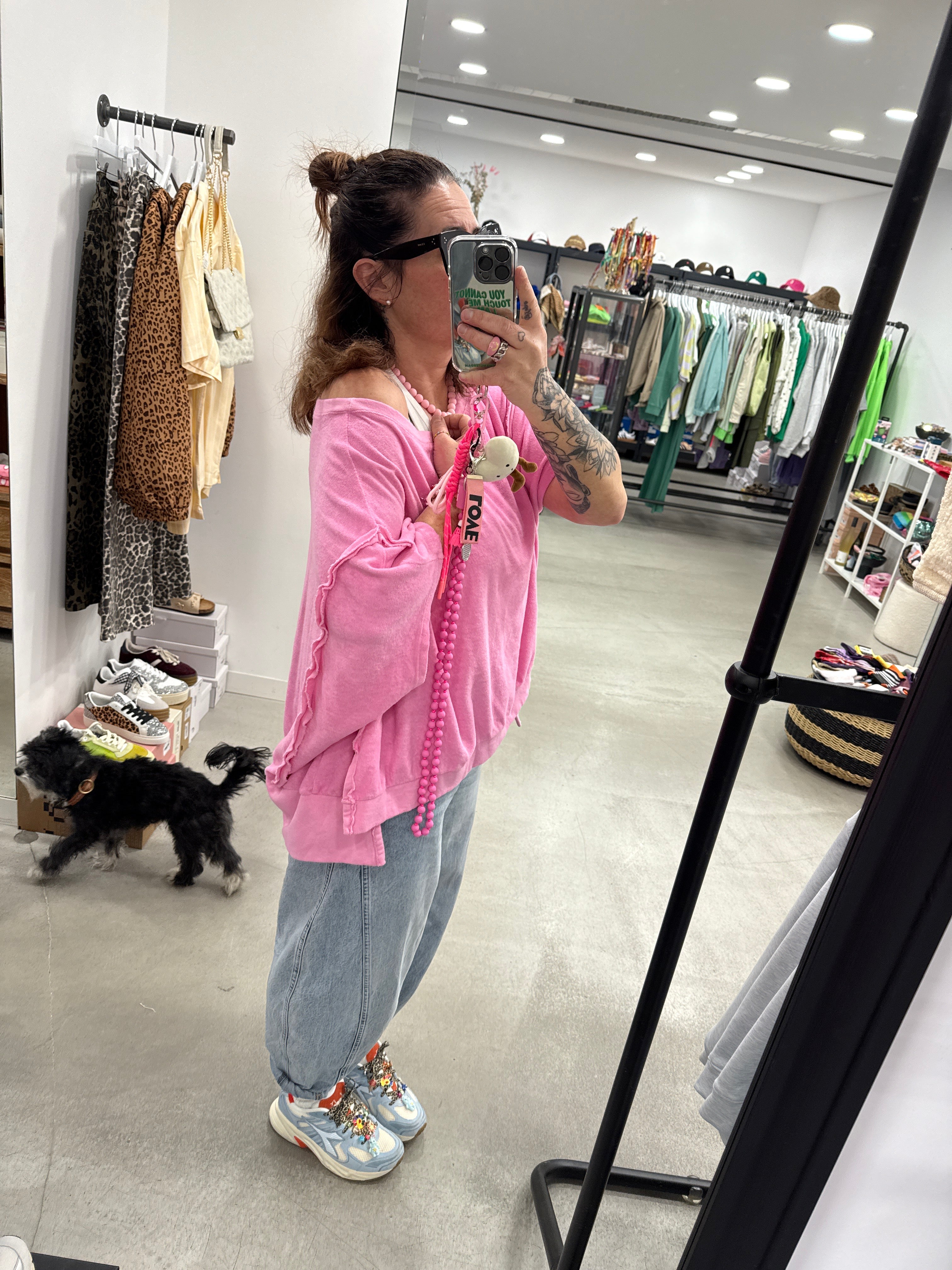 T-Shirt Oversize Frottee