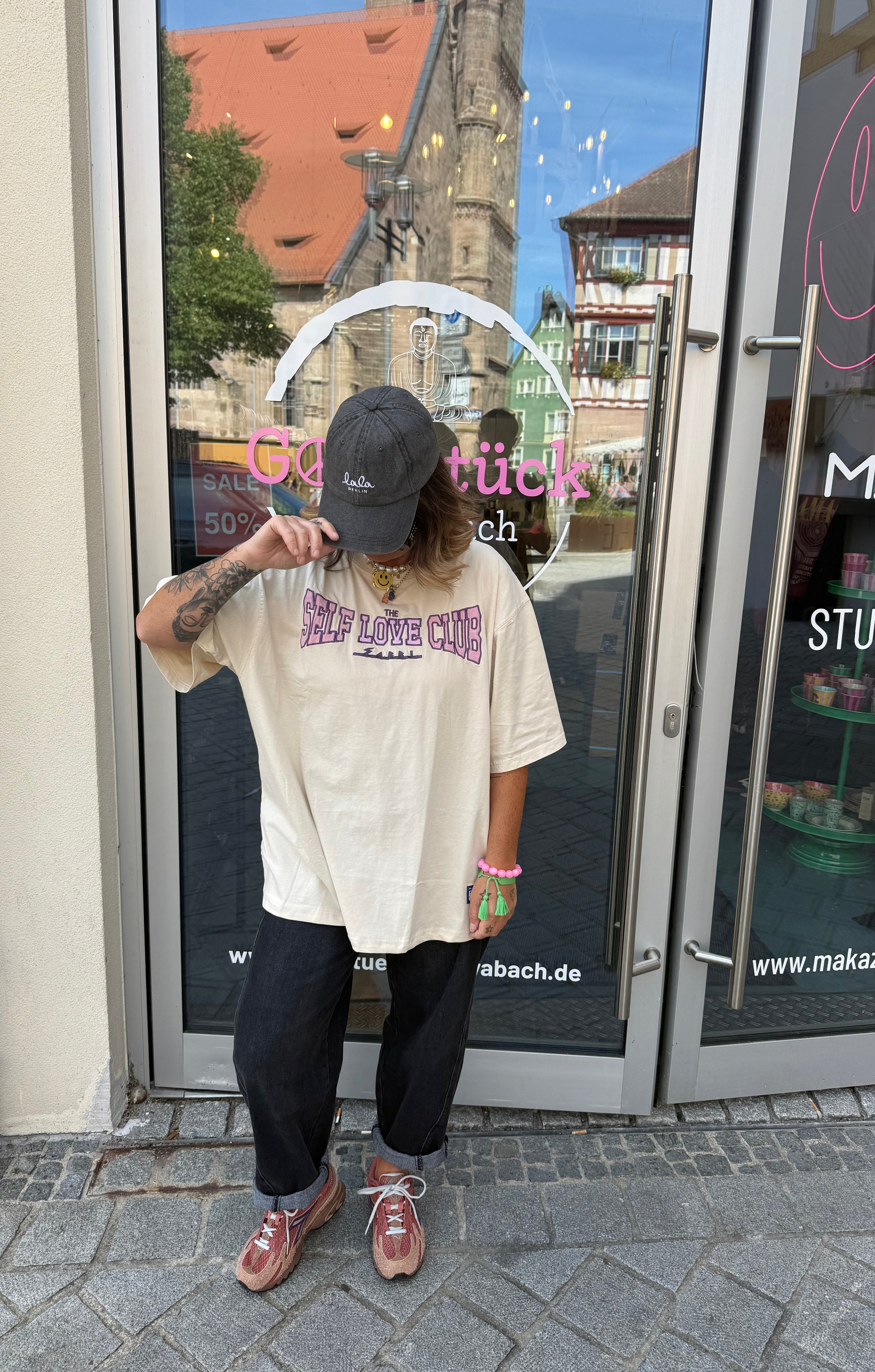 T-Shirt Sabbi Self Love off white