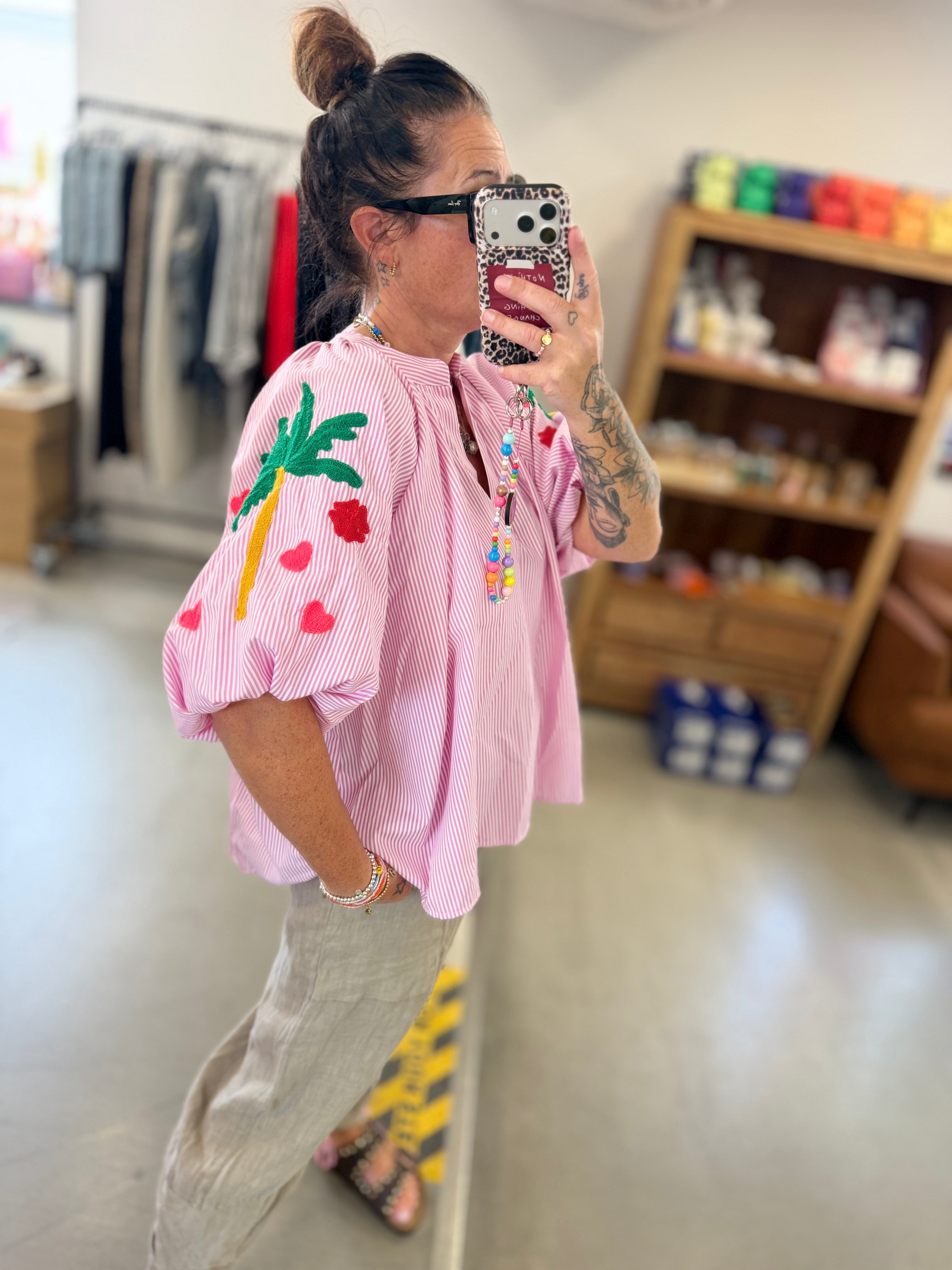 Bluse Palms