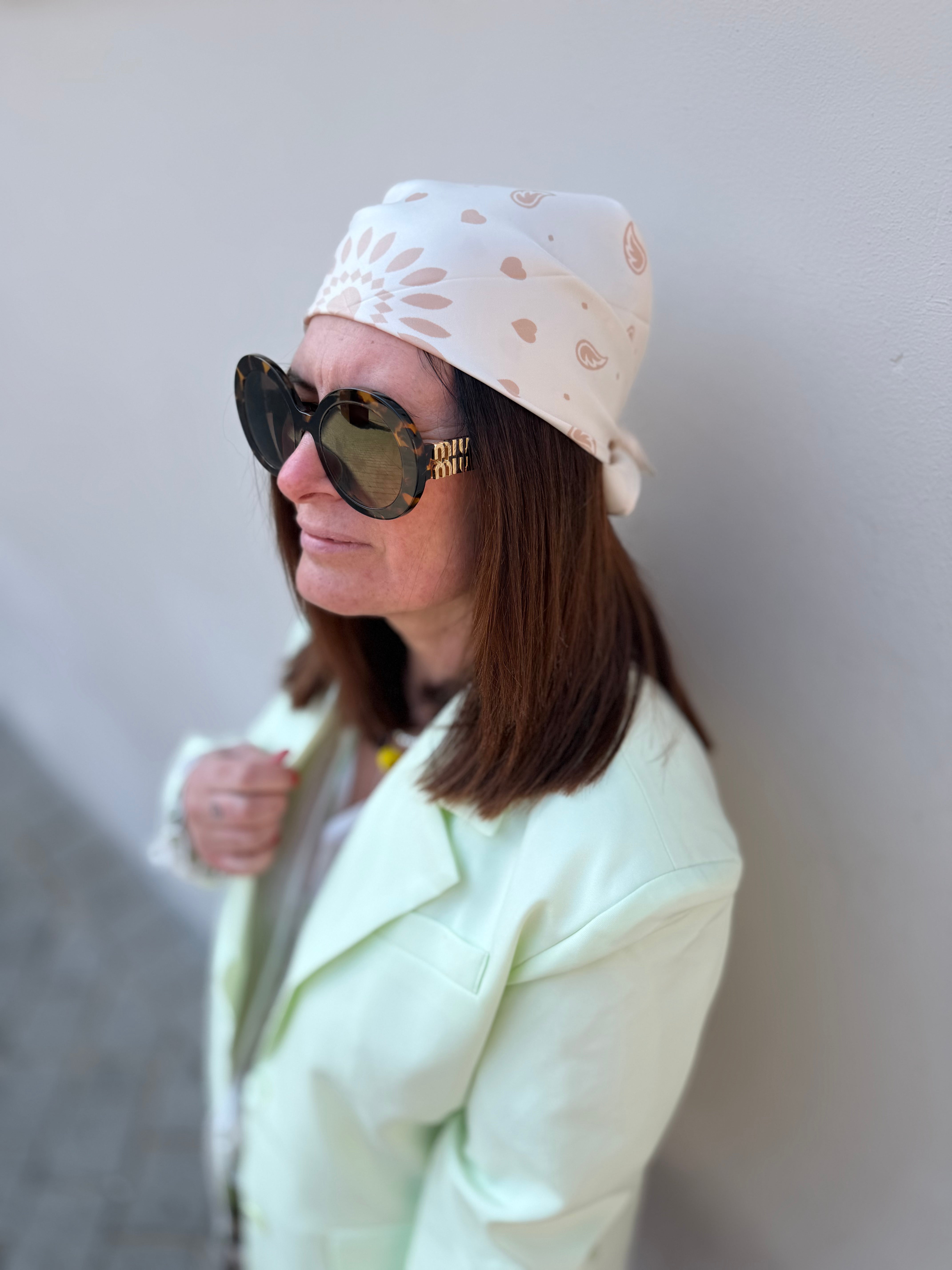 Tuch Bandana Creme