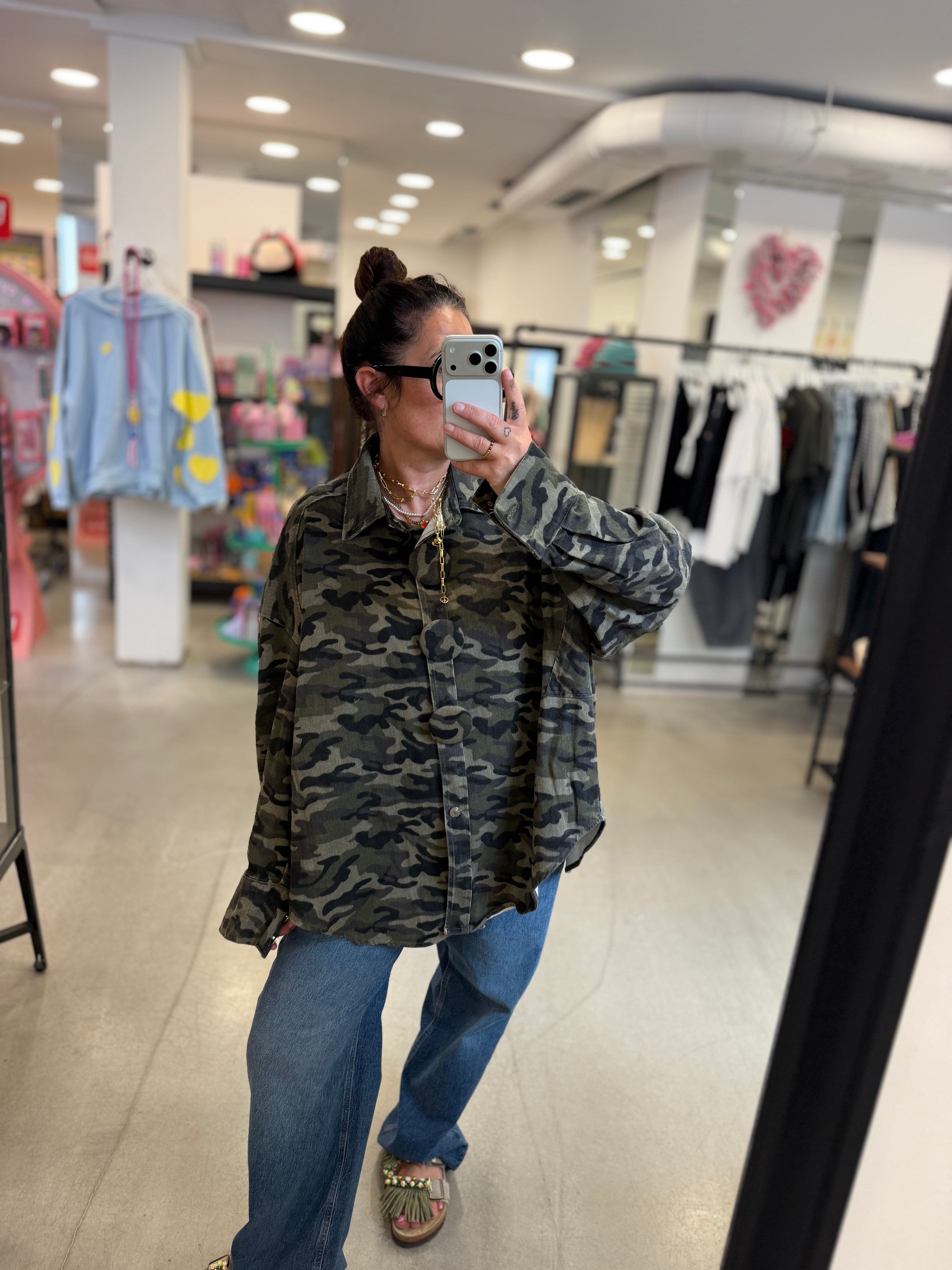 Bluse Camouflage