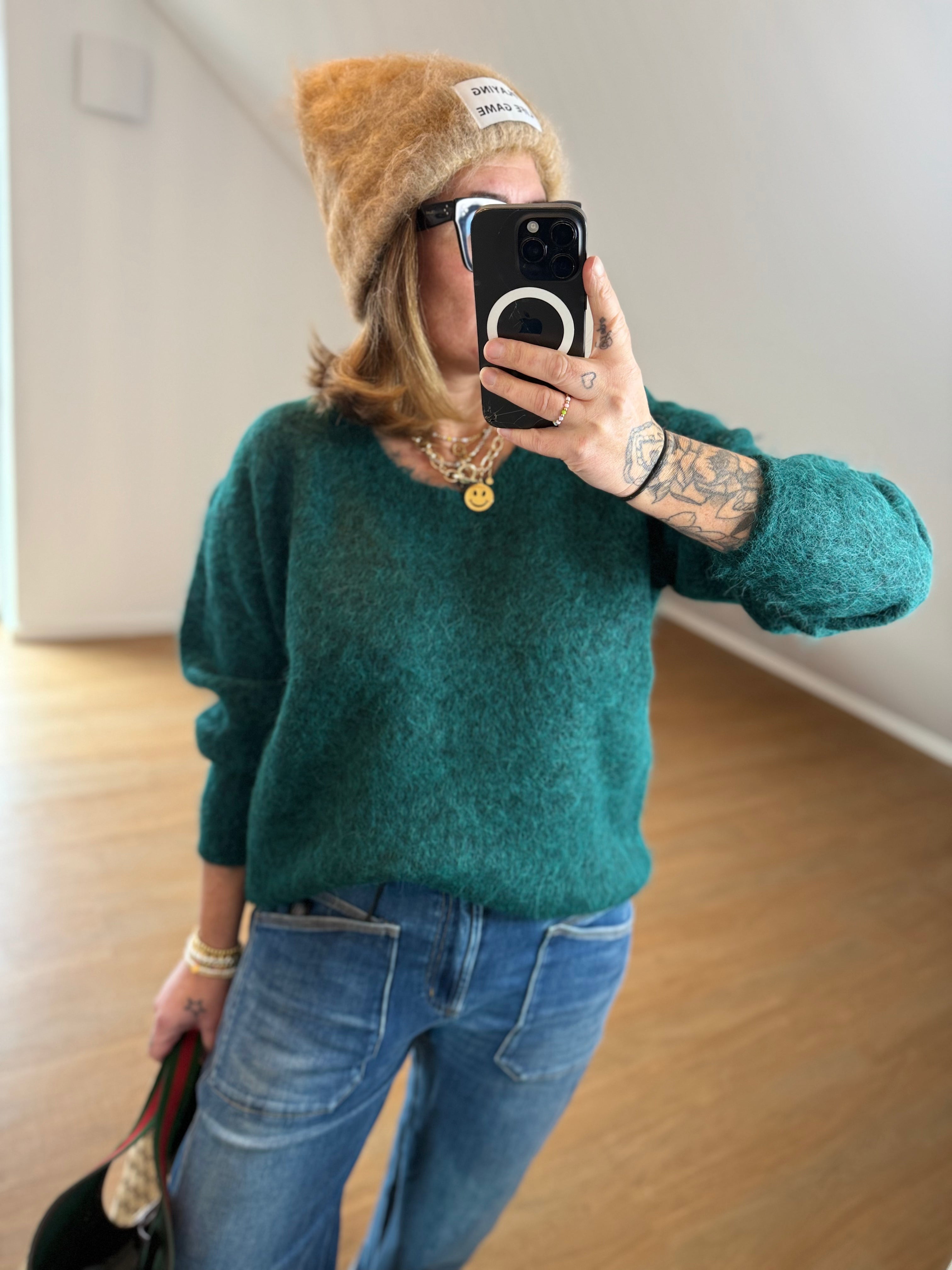 Pullover AMV Nuny petrol