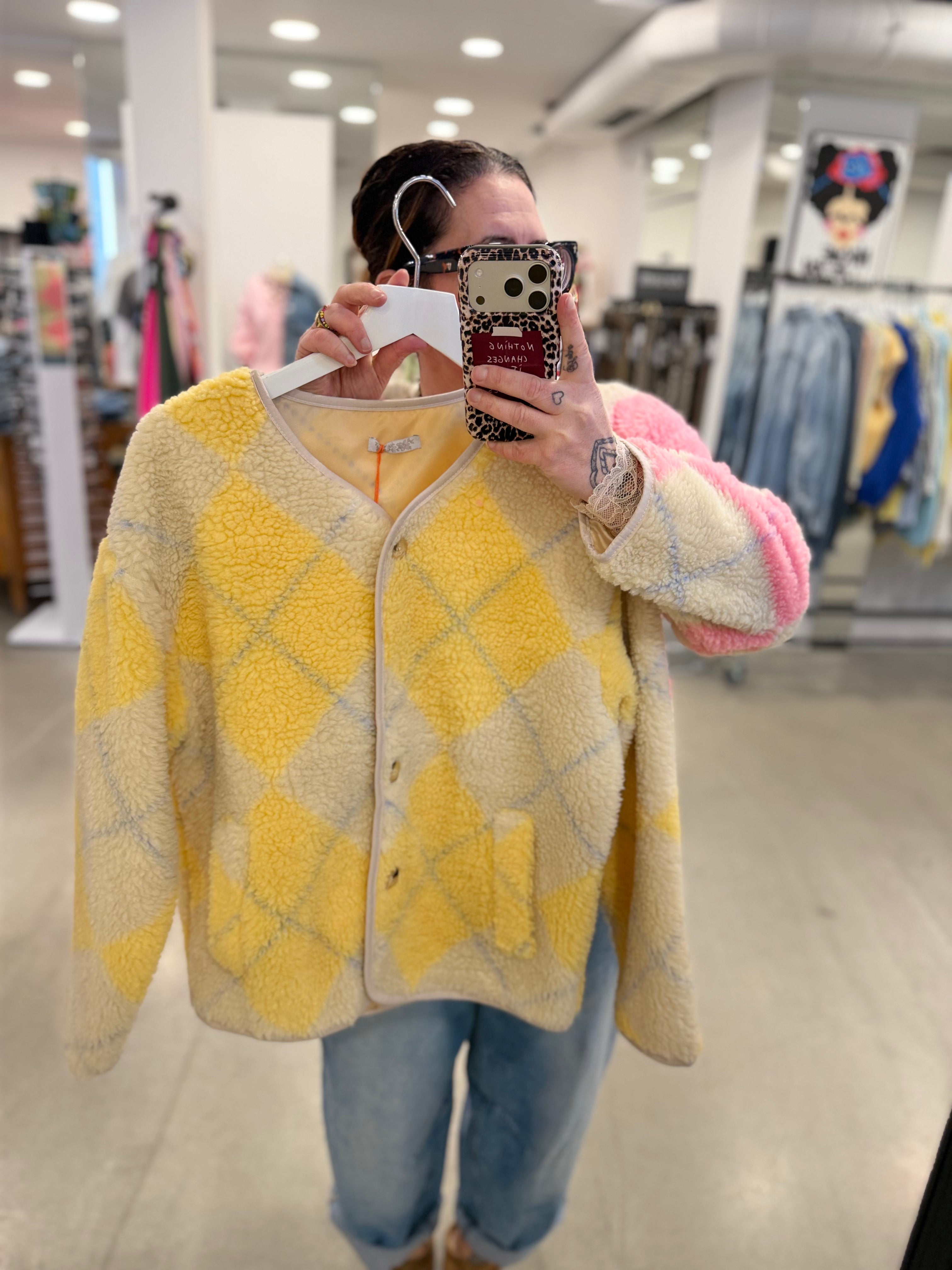 Jacke Teddy Route
