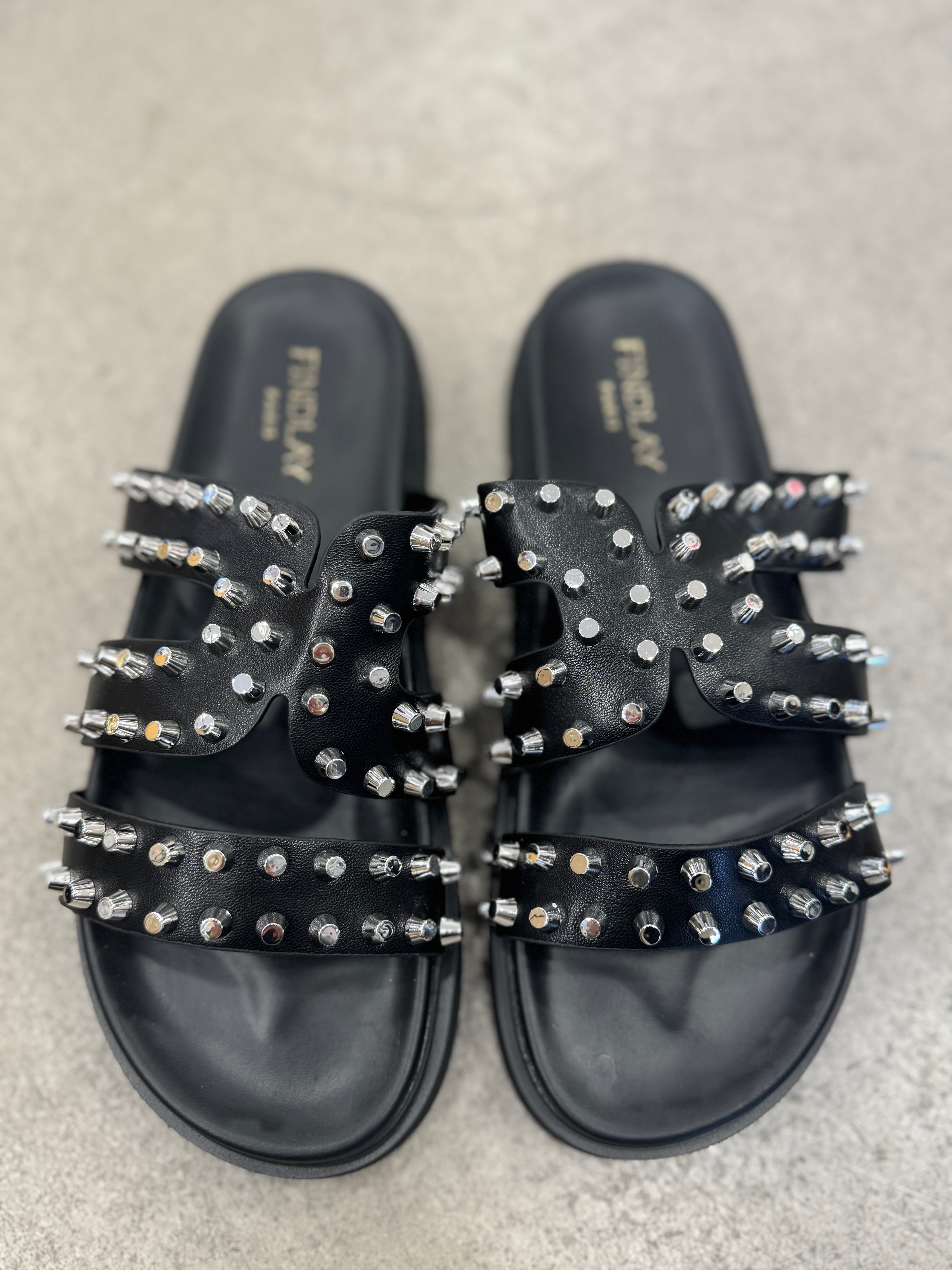 Schuhe Schlappen Spikes