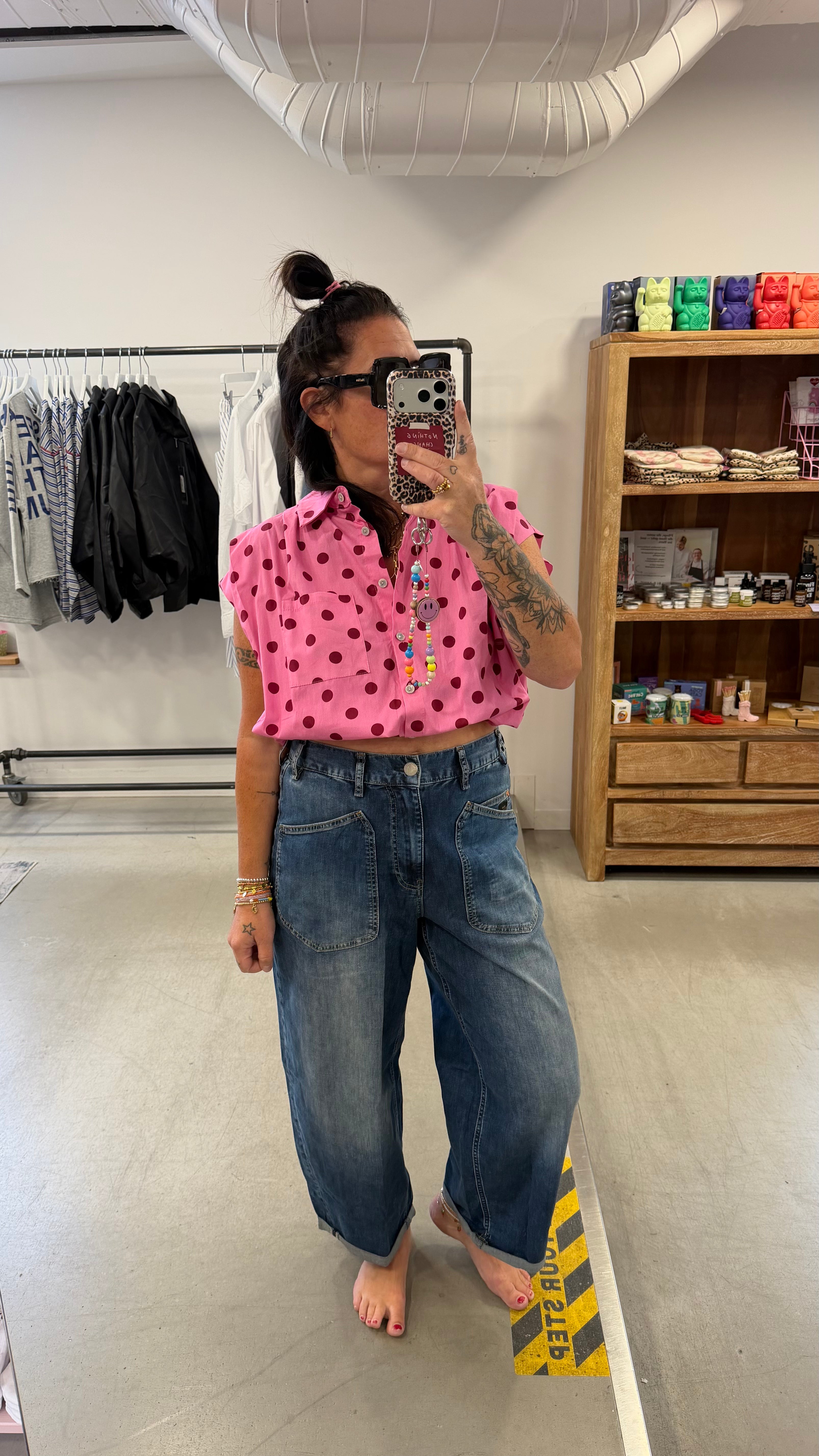 Bluse croped