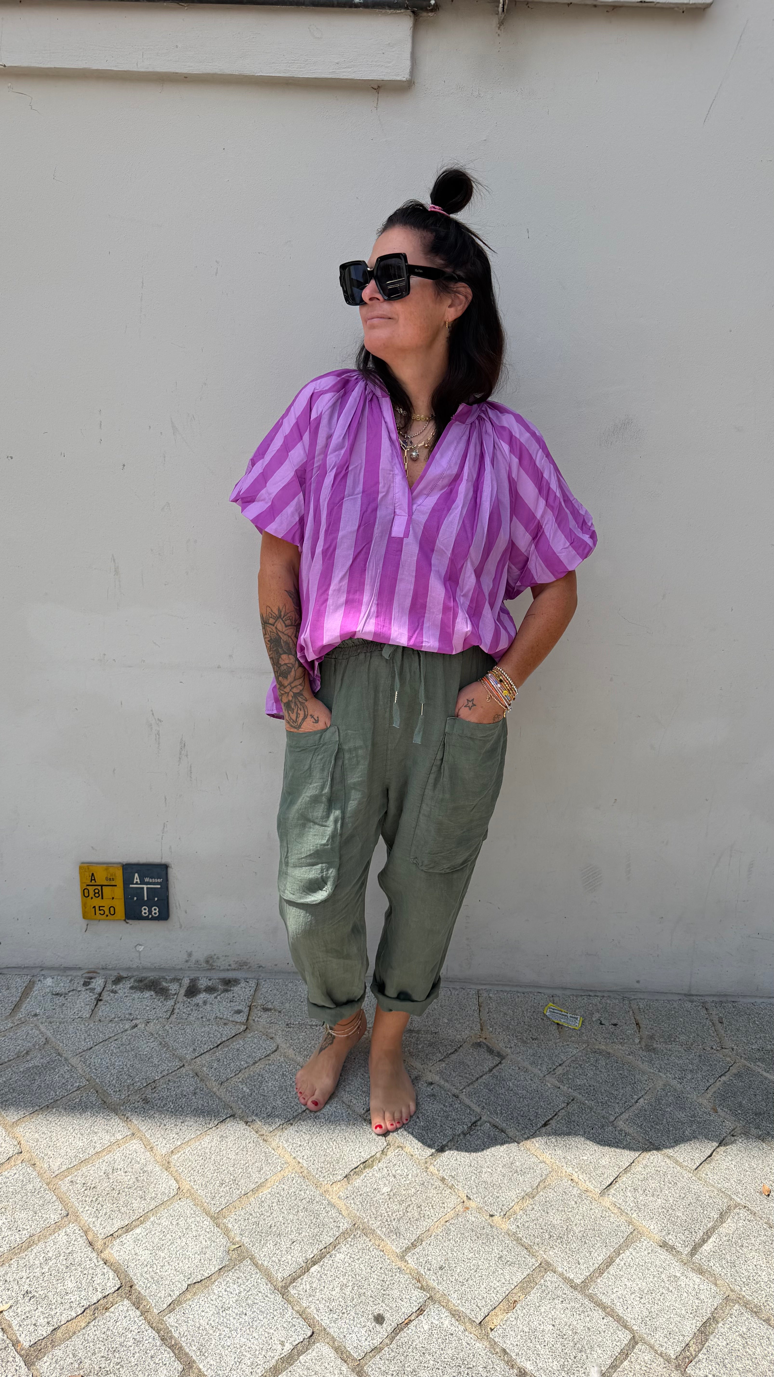 Bluse Stripe