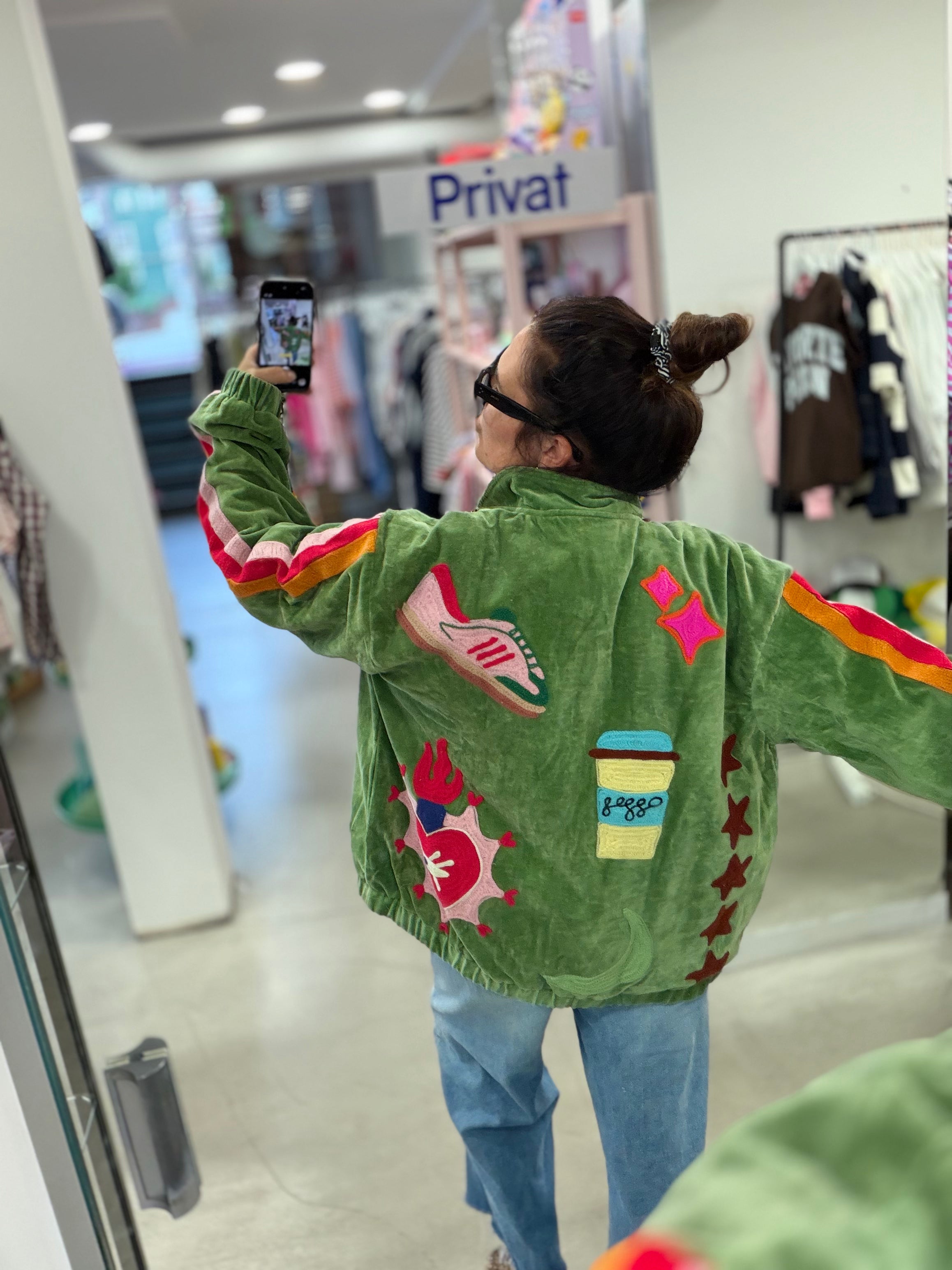 Jacke Oversize Bomber Tout