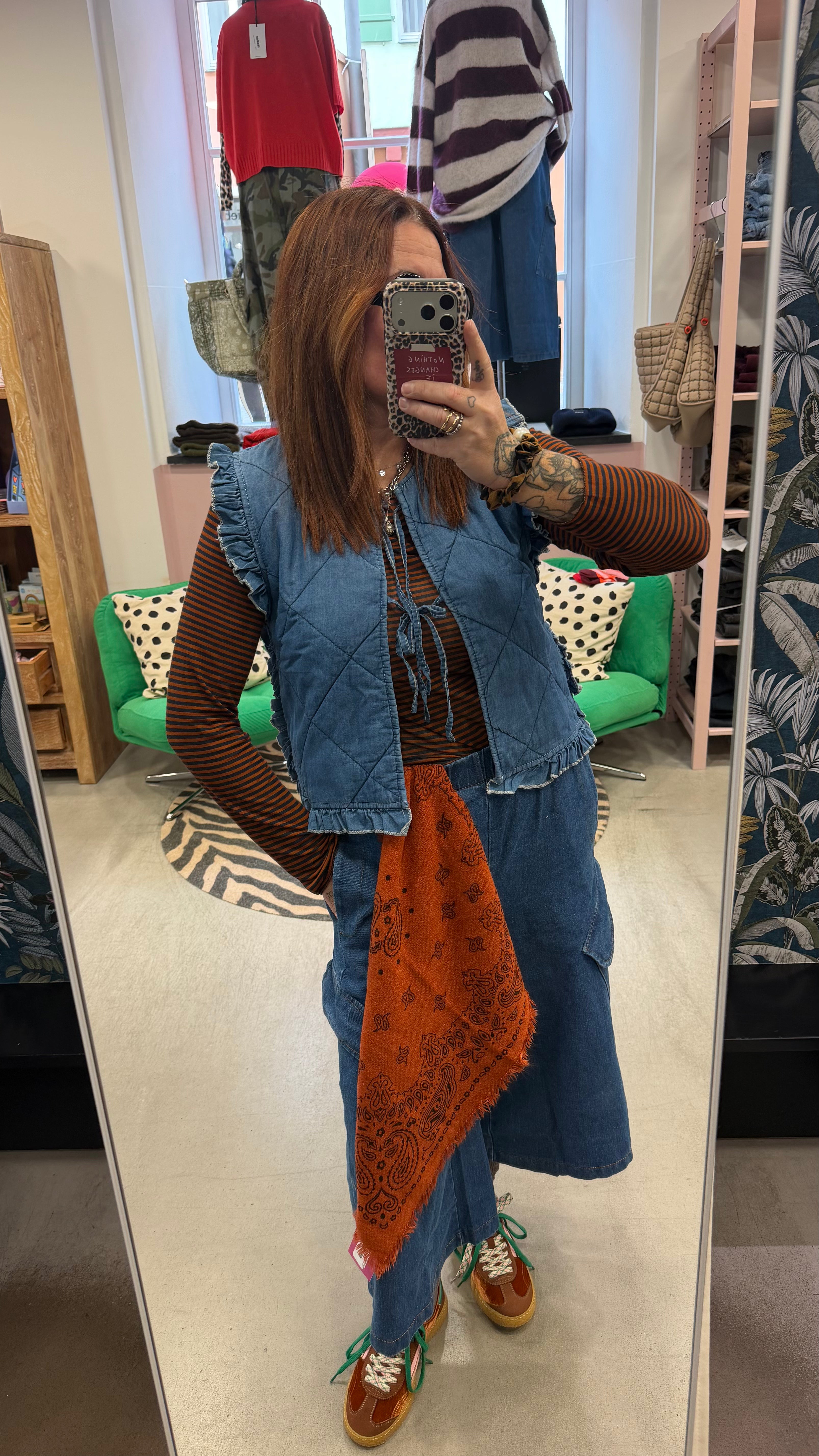 Weste Denim