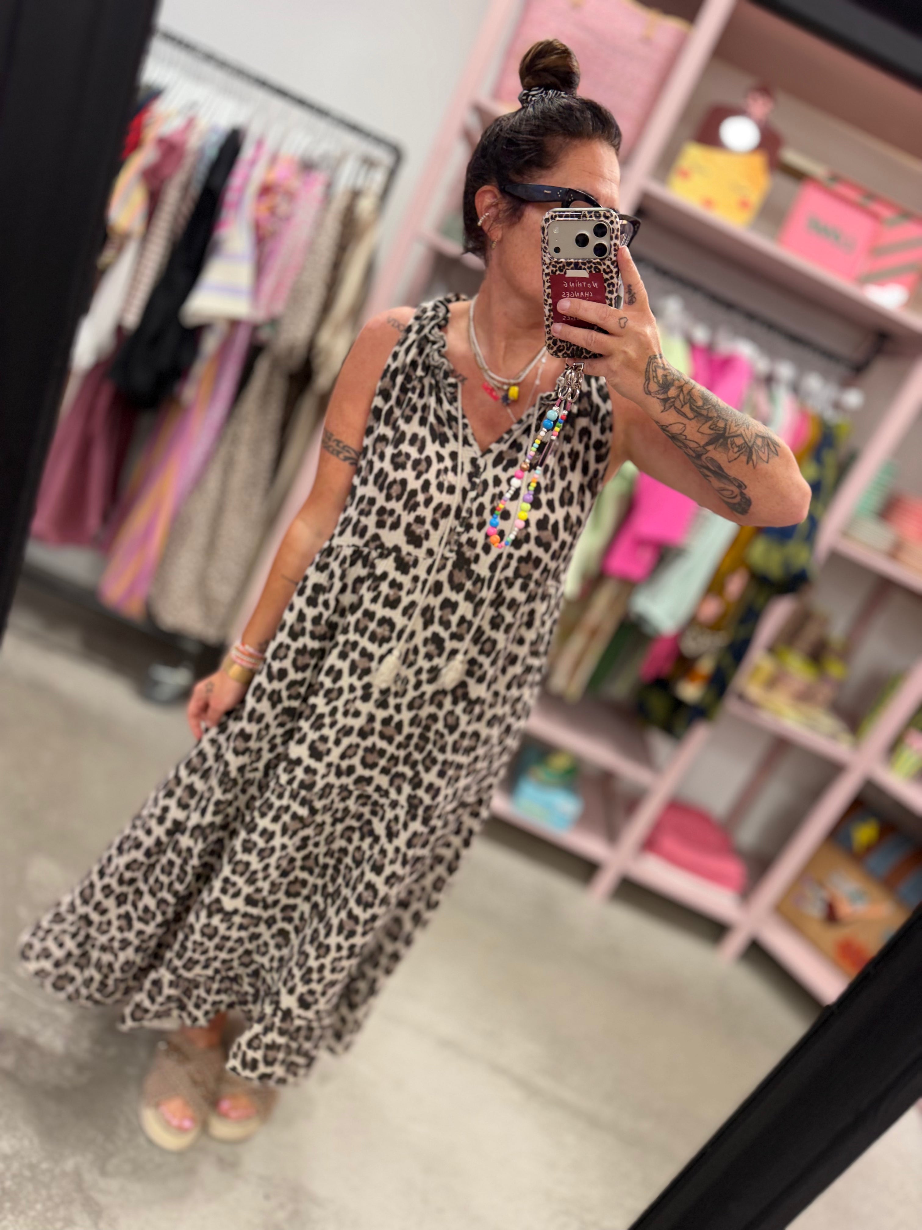 Kleid Musselin Leo