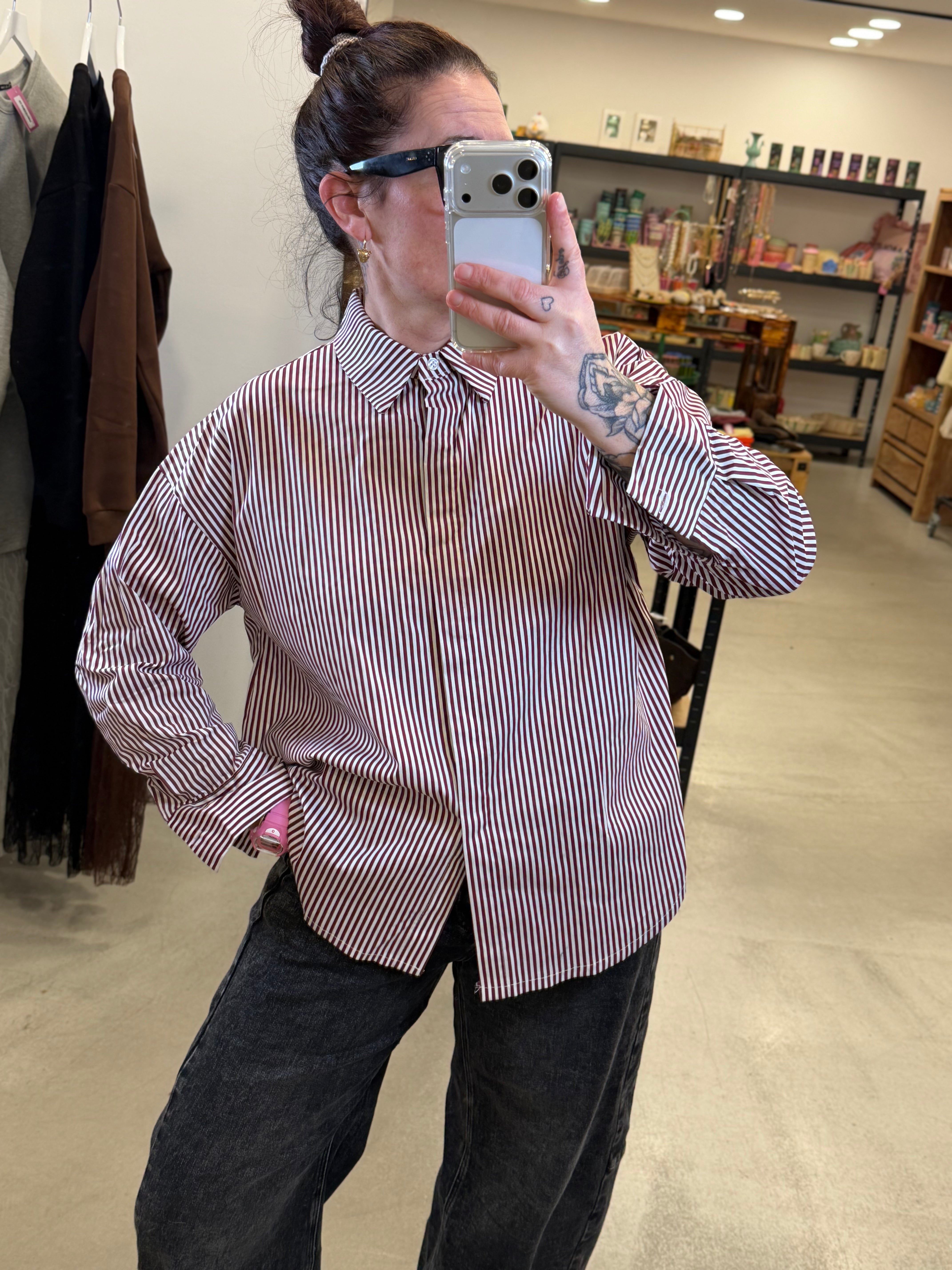 Bluse Stripe