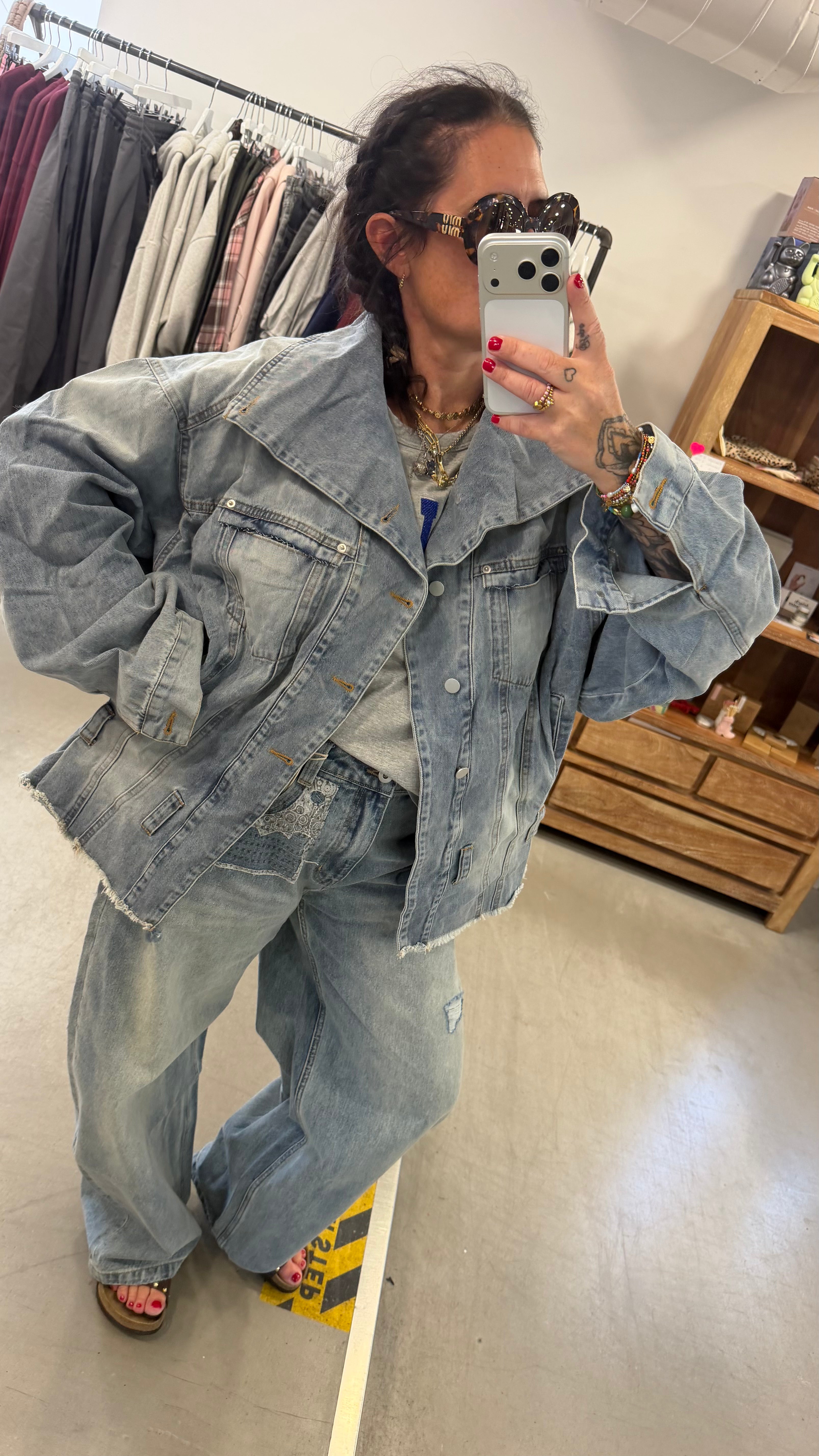 Jacke Oversized Denim