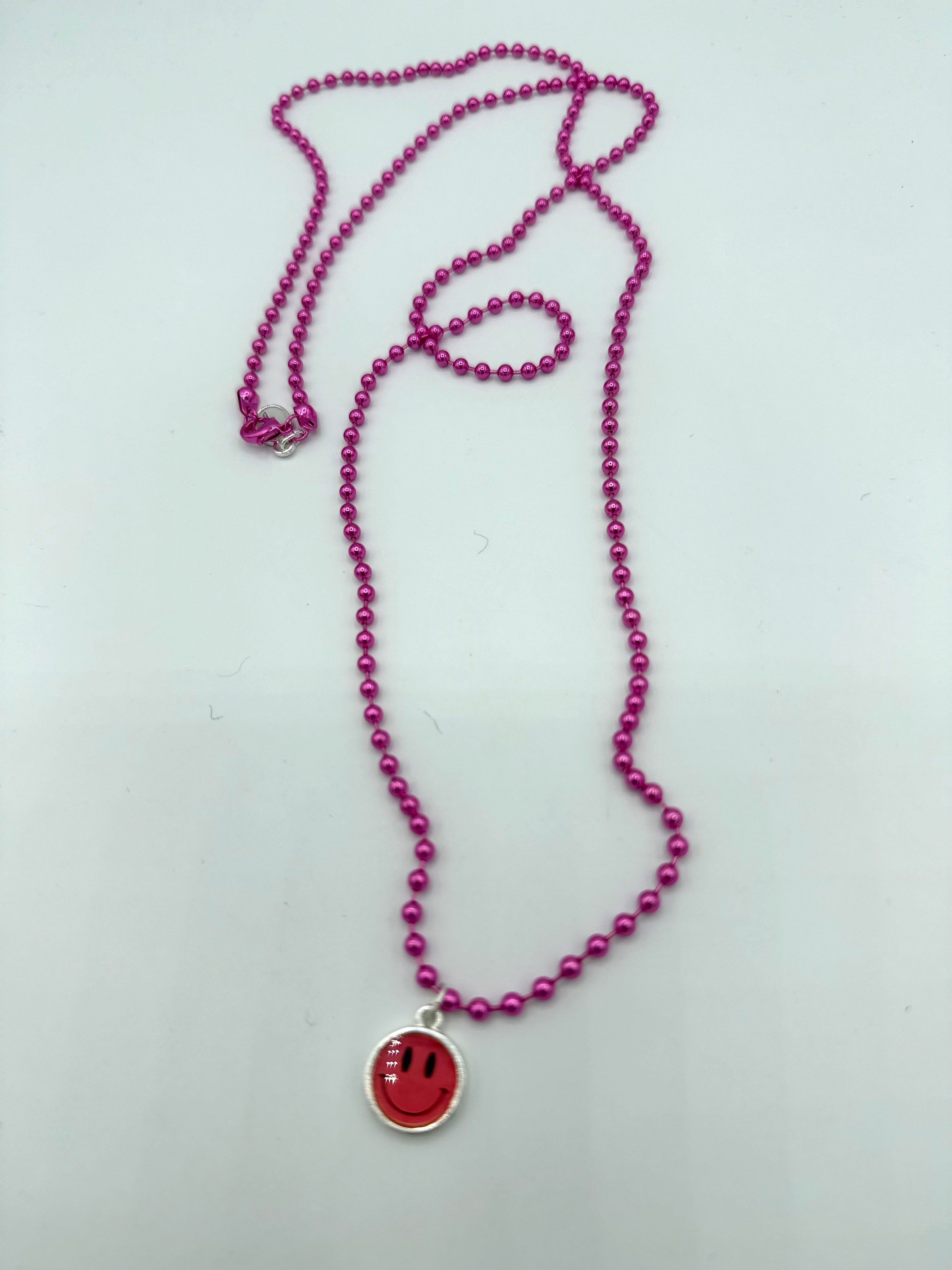 ESCAPULARIO Kette Smiley lang